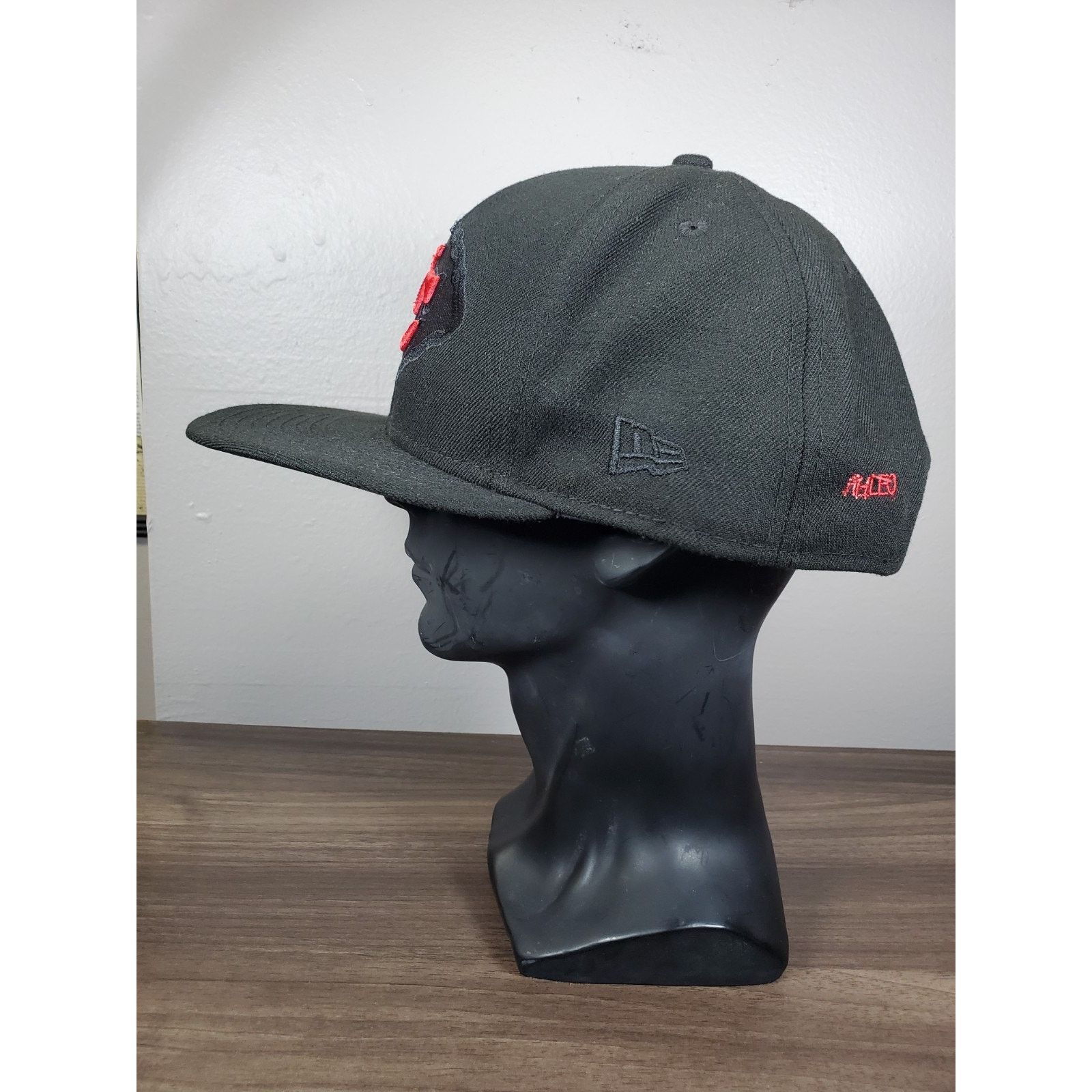 NFL × New Era Kansas City Chiefs Black & Red 9Fifty Snapback Hat Cap Size ONE SIZE - 7 Thumbnail