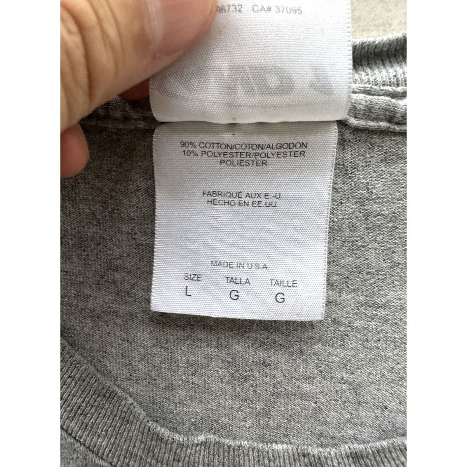 Vintage VINTAGE AND1 Basketball Slam Dunk Logo Graphic T-Shirt Gray Mens Sz Large USA MADE Size US L / EU 52-54 / 3 - 5 Thumbnail