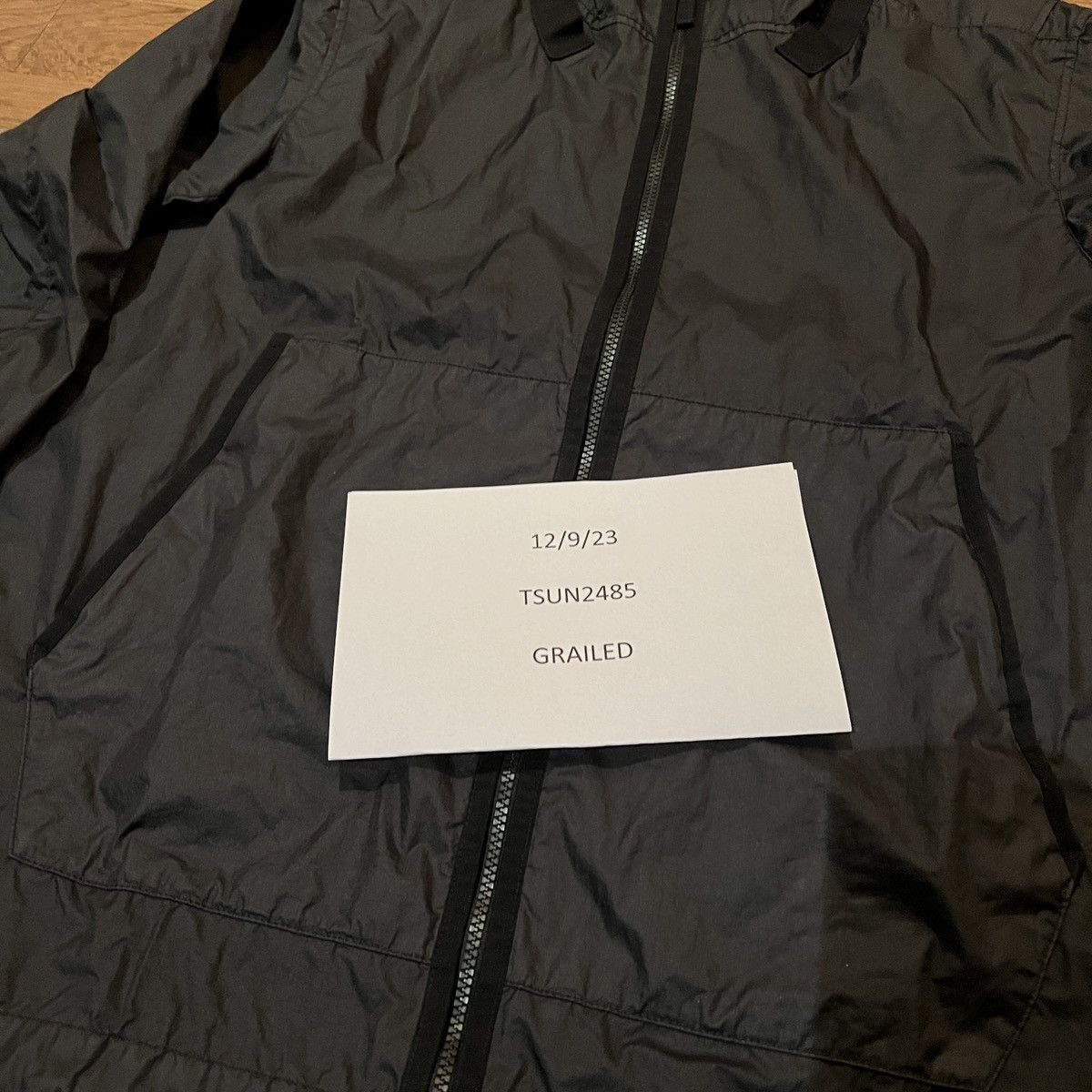 Stone Island Stone Island Membrana 3L TC Black Hooded Jacket XL Size US XL / EU 56 / 4 - 2 Thumbnail