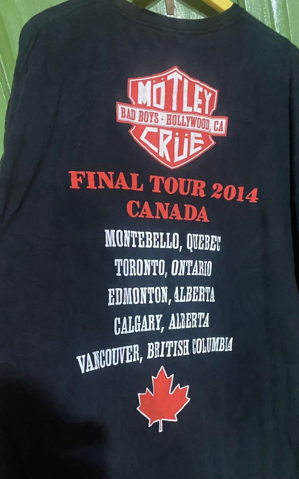 Other MOTLEY CRUE FINAL TOUR BANDSHIRT Size US XXL / EU 58 / 5 - 4 Thumbnail