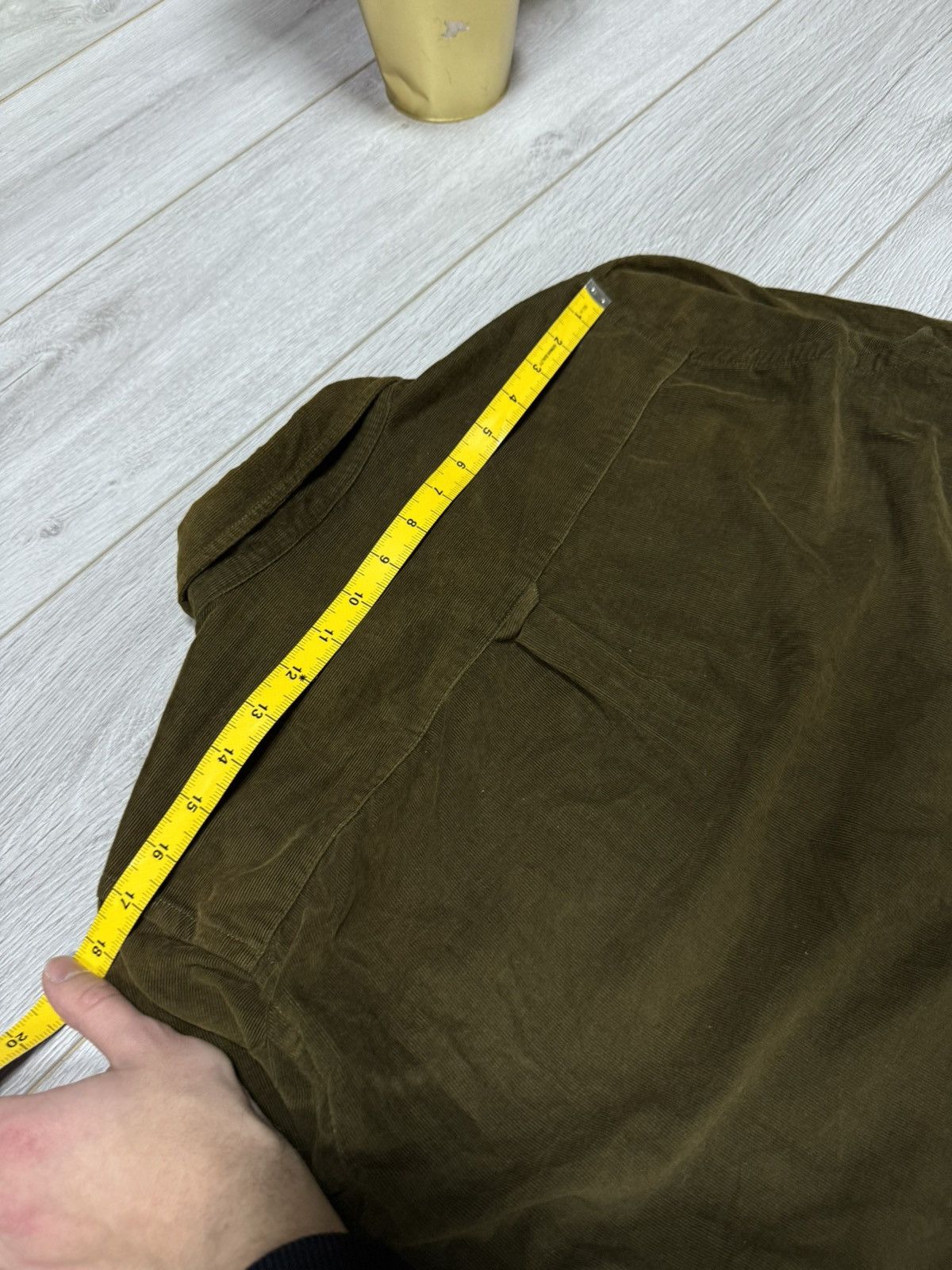 Alexander McQueen McQ vintage corduroy pocket shirt buttons Size US M / EU 48-50 / 2 - 11 Thumbnail
