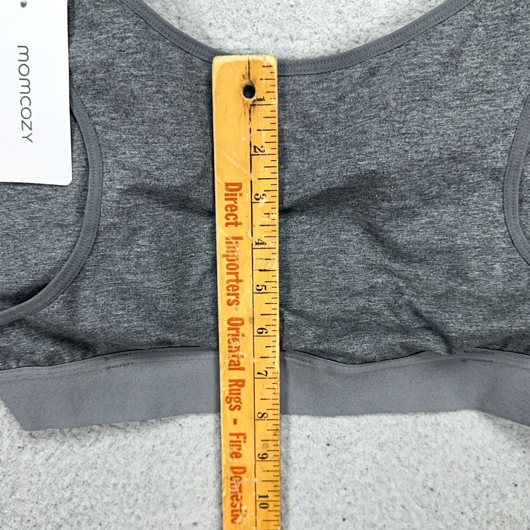 Vintage Momcozy Womens Nursing Pumping Bra 2XL Gray Adjustable Strap Back Stretch NEW Size ONE SIZE - 7 Thumbnail
