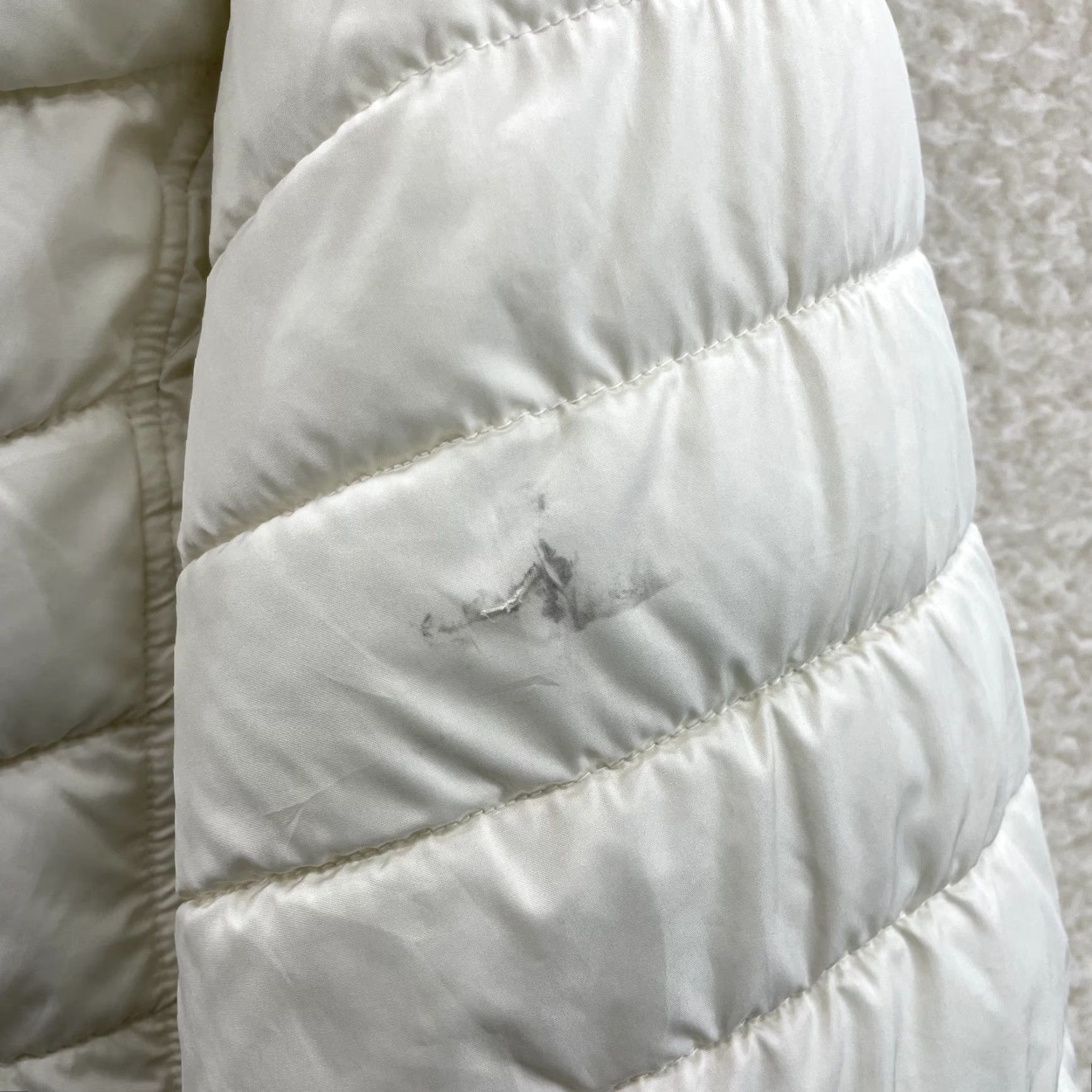 Faded Glory Y2K Vintage Puffer Jacket Coat XL Womens White Winter Snow Outdoor Size XL / US 12-14 / IT 48-50 - 6 Thumbnail