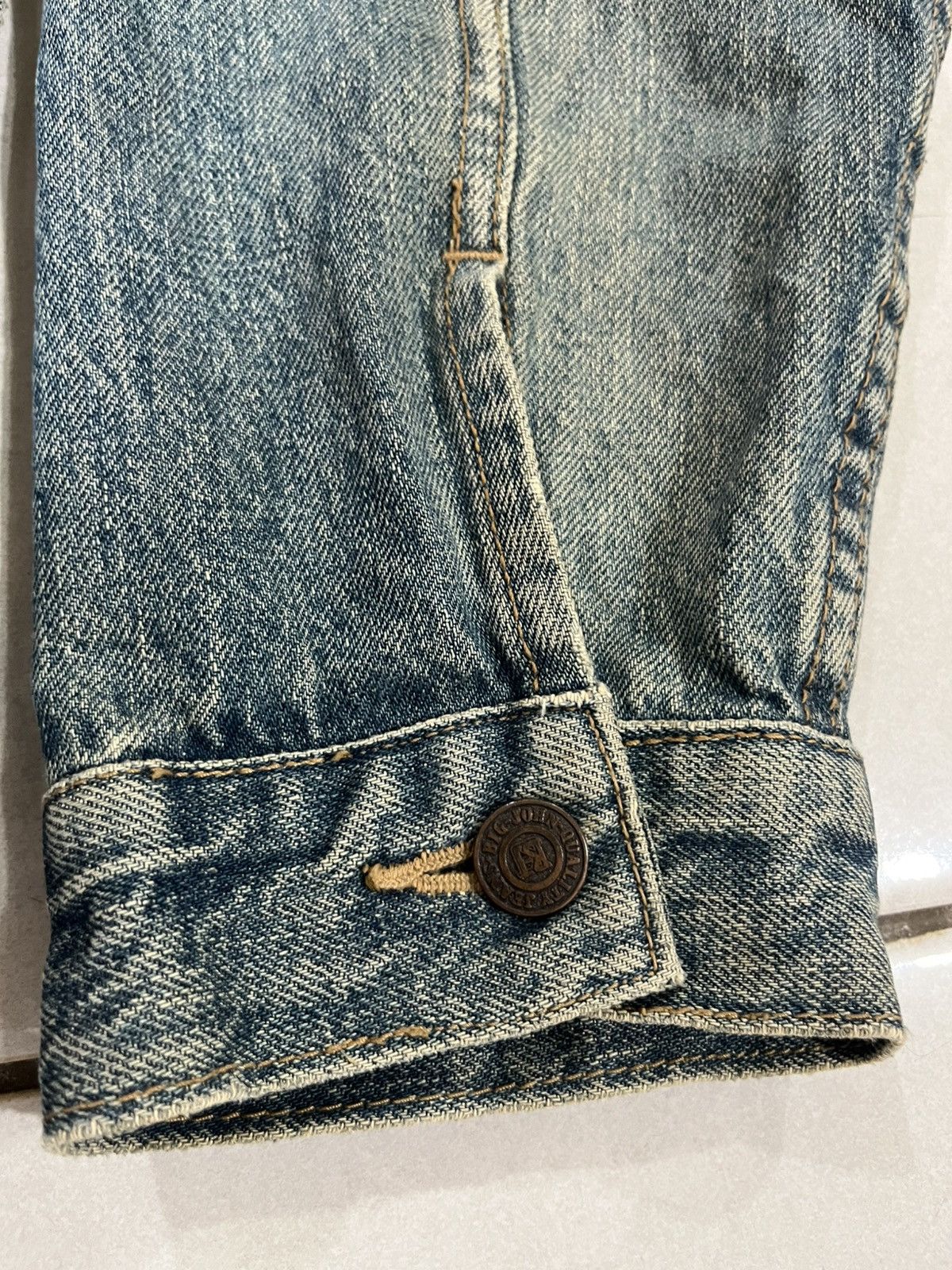 Big John Vintage Big John Spirit Jeans Jacket Denim Size L Size US L / EU 52-54 / 3 - 6 Thumbnail