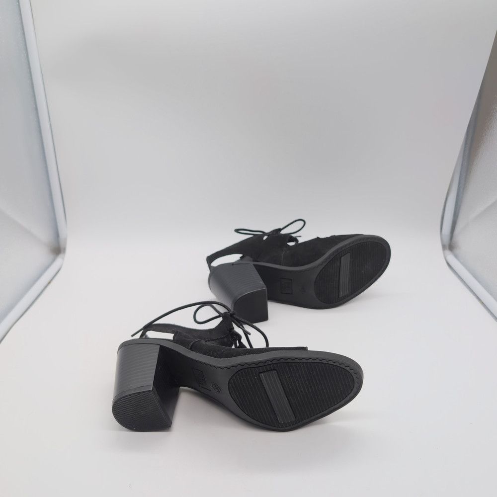 Other Women's Black Heeled Sandals Size US 7.5 / IT 37.5 - 6 Thumbnail