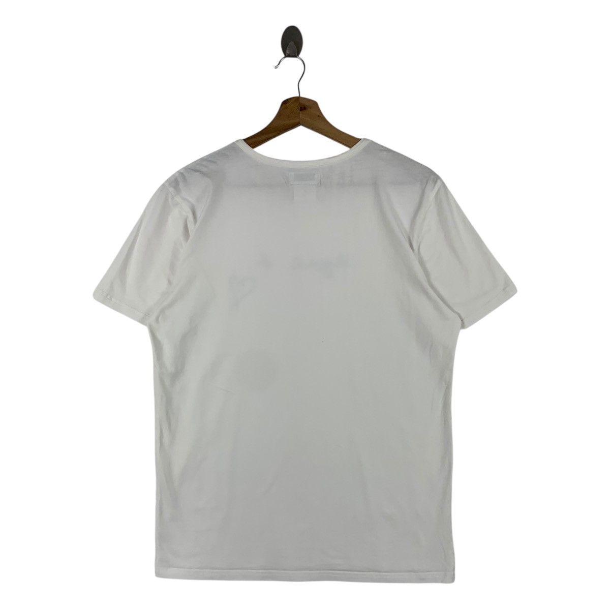 Designer × agnes b. AGNES B love sign printed white womens tee Size S / US 4 / IT 40 - 4 Thumbnail