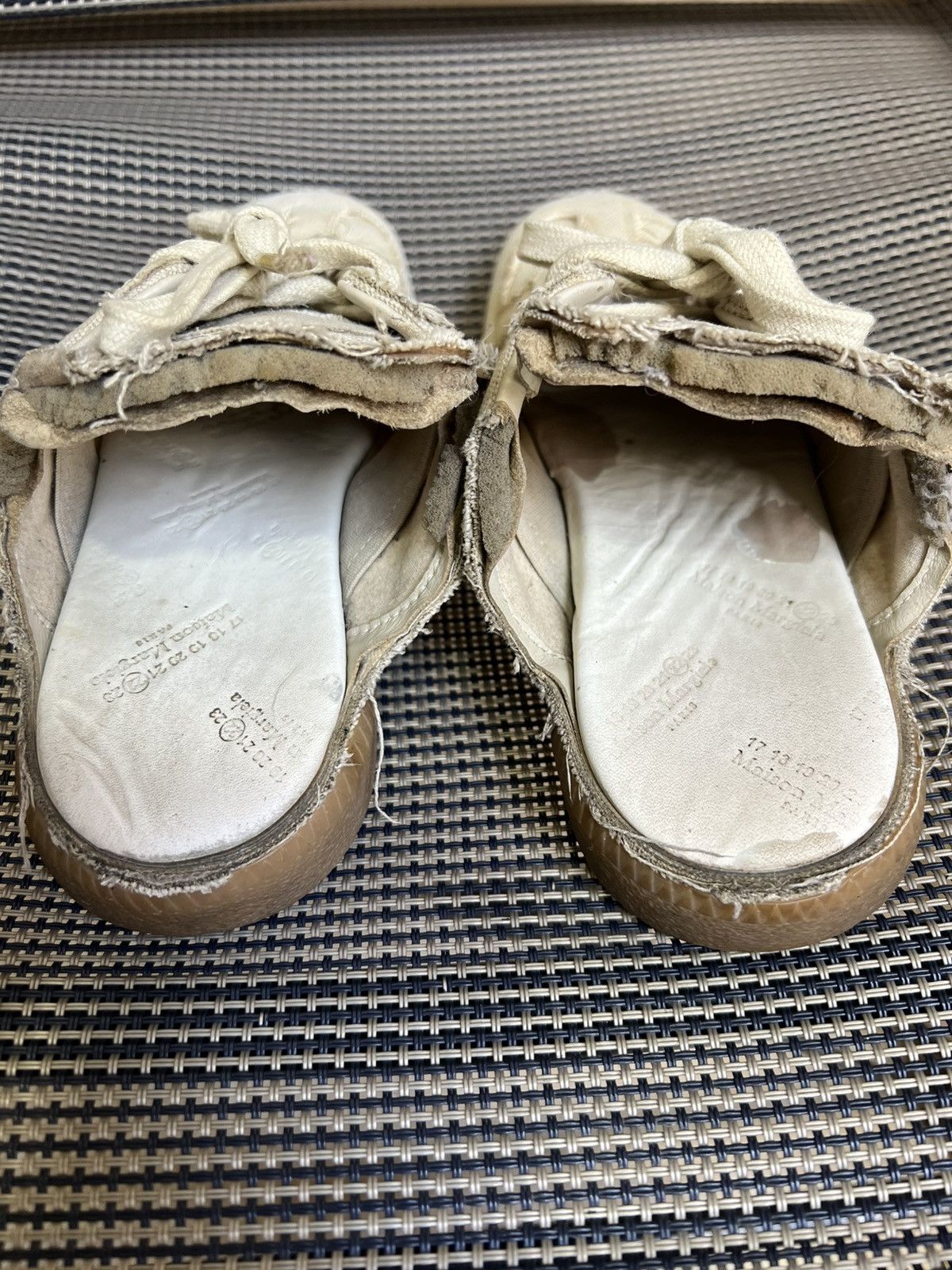 Maison Margiela Maison Margiela Distressed Canvas Mules Size US 5 / IT 35 - 5 Thumbnail