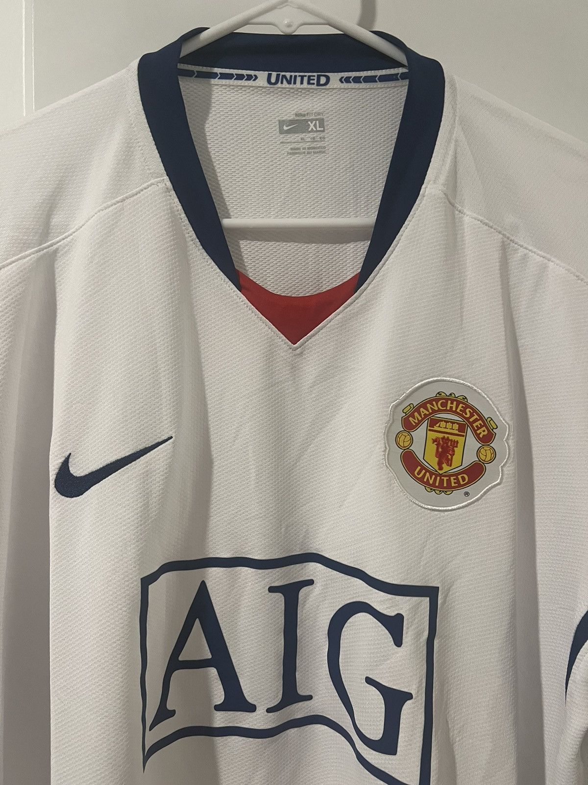 Nike Vintage Nike Manchester United Away Kit Size US XL / EU 56 / 4 - 2 Preview