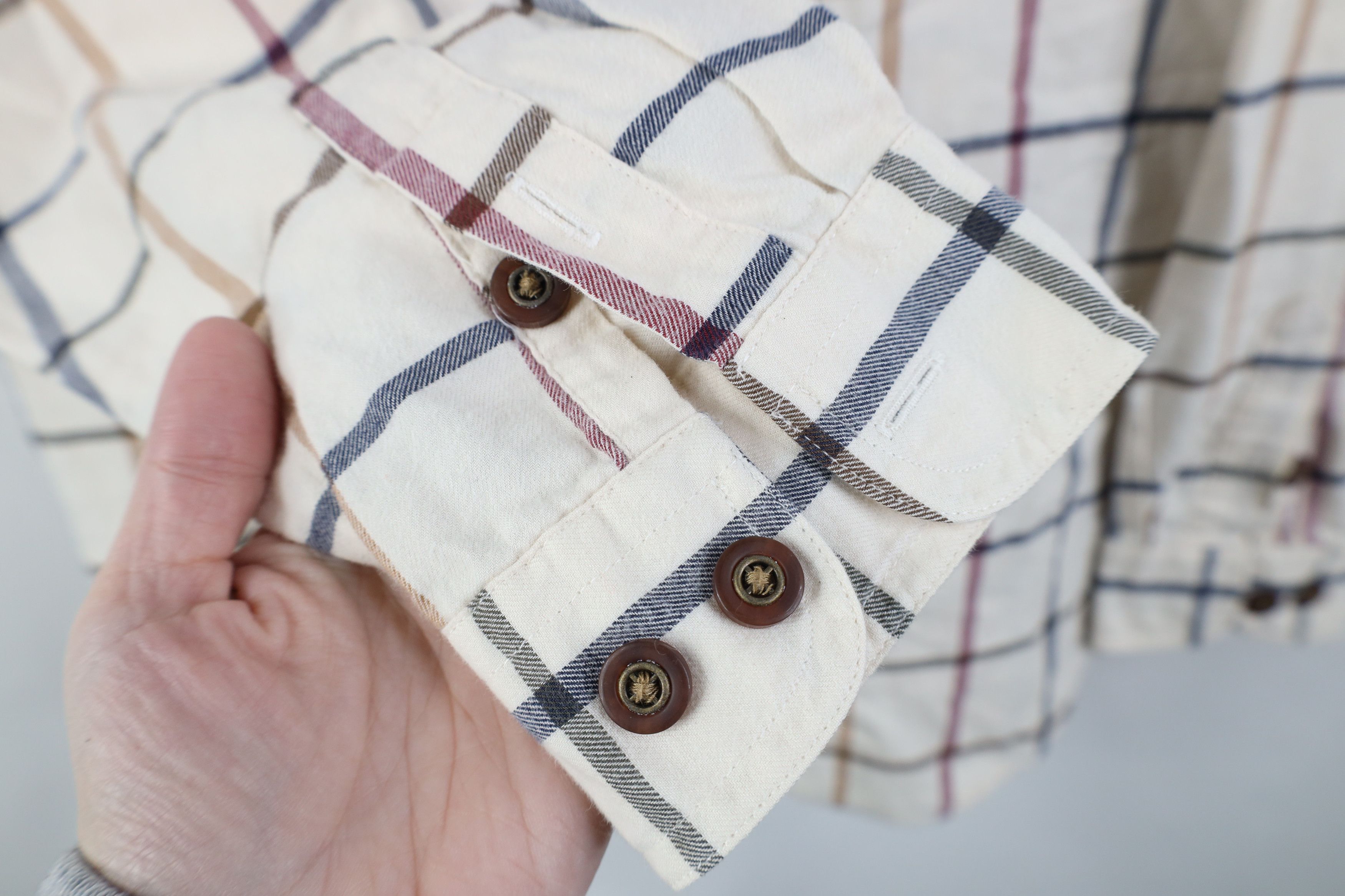 Vintage Vintage 90s Streetwear Flannel Collared Button Shirt Plaid Size XXL / US 16-18 / IT 52-54 - 6 Thumbnail