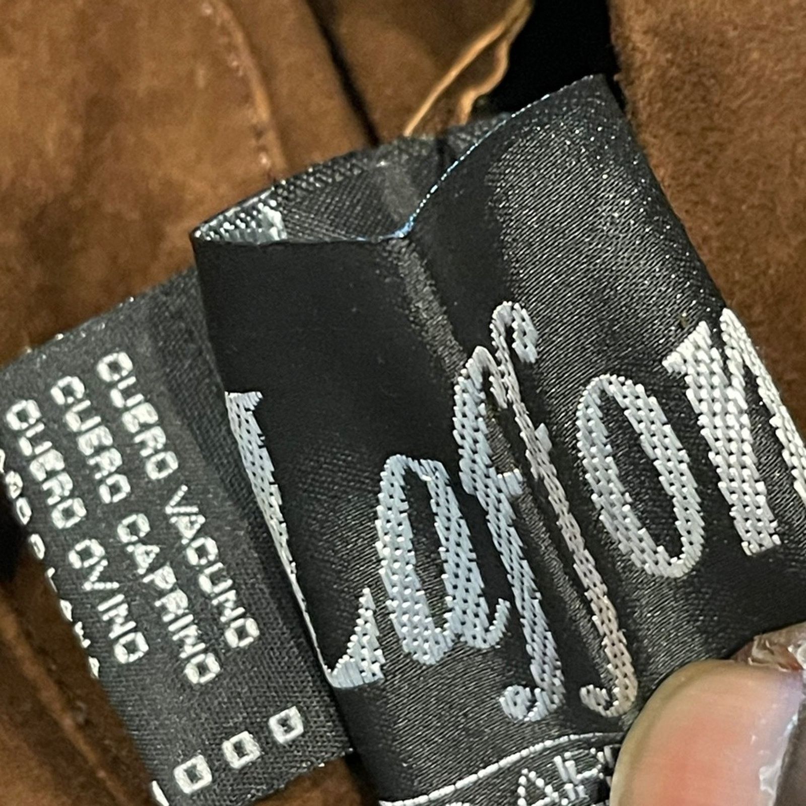 Other Laffon Argentina M Brown Leather Suede reversible Jackets Size US M / EU 48-50 / 2 - 9 Thumbnail
