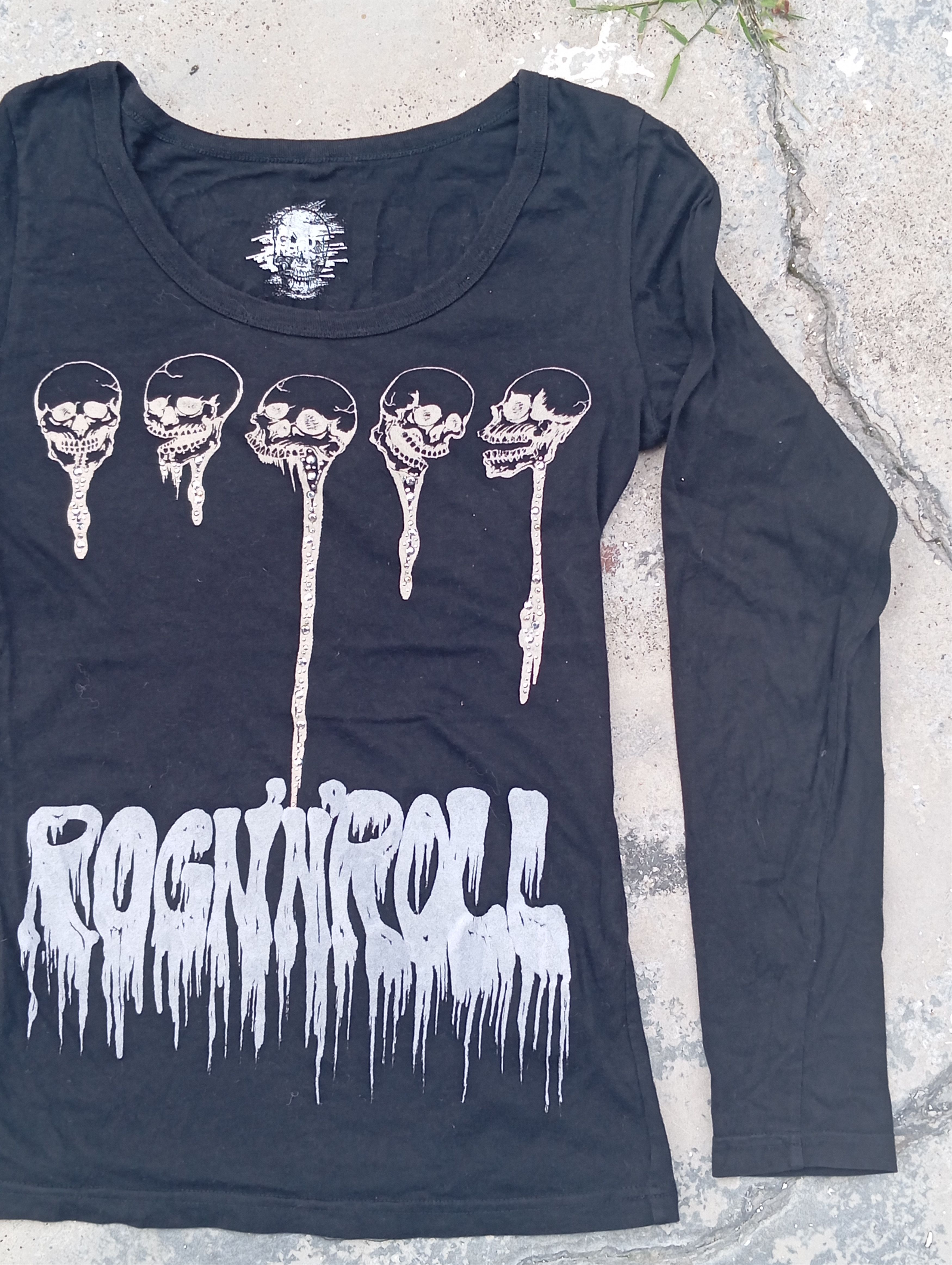 Japanese Brand Beautiful skull tee like hysteric glamour Size XXS / US 00 / IT 34 - 2 Thumbnail