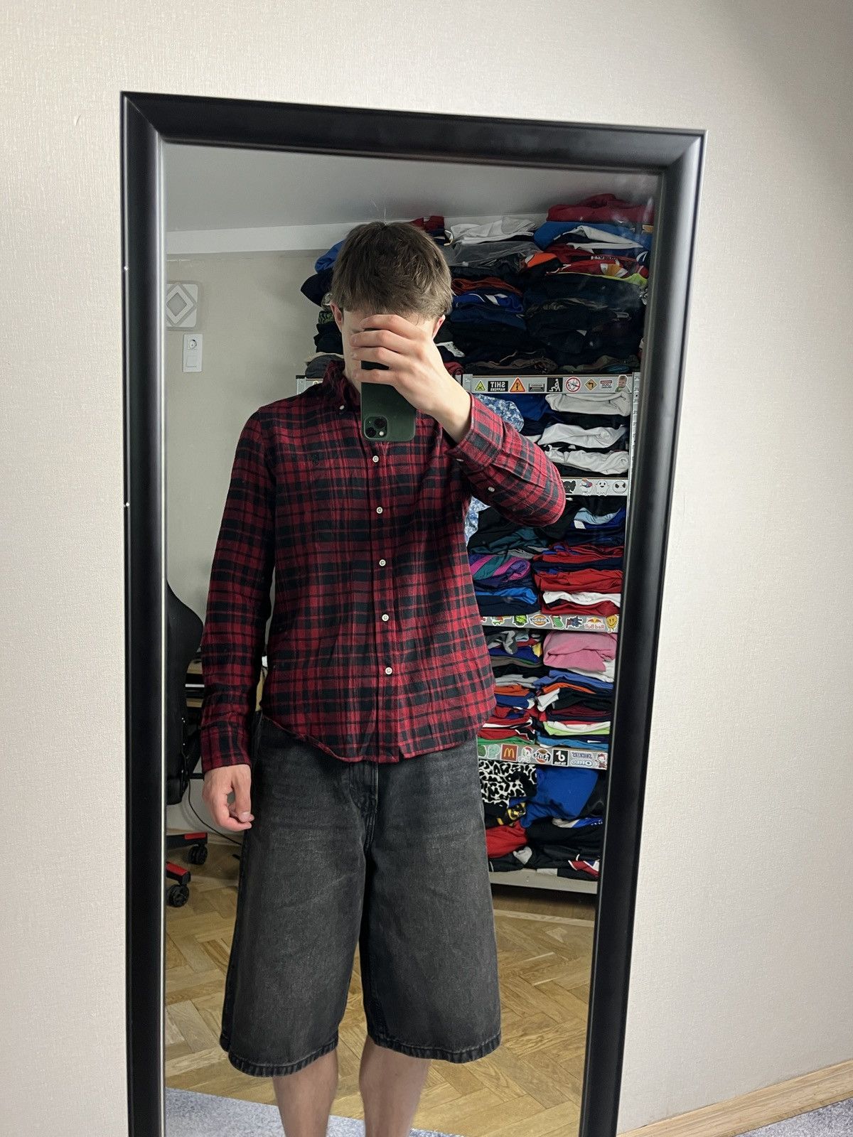Polo Ralph Lauren Polo Ralph Lauren Plaid Shirt Button Up Flannel Jacket Size US S / EU 44-46 / 1 - 2 Thumbnail