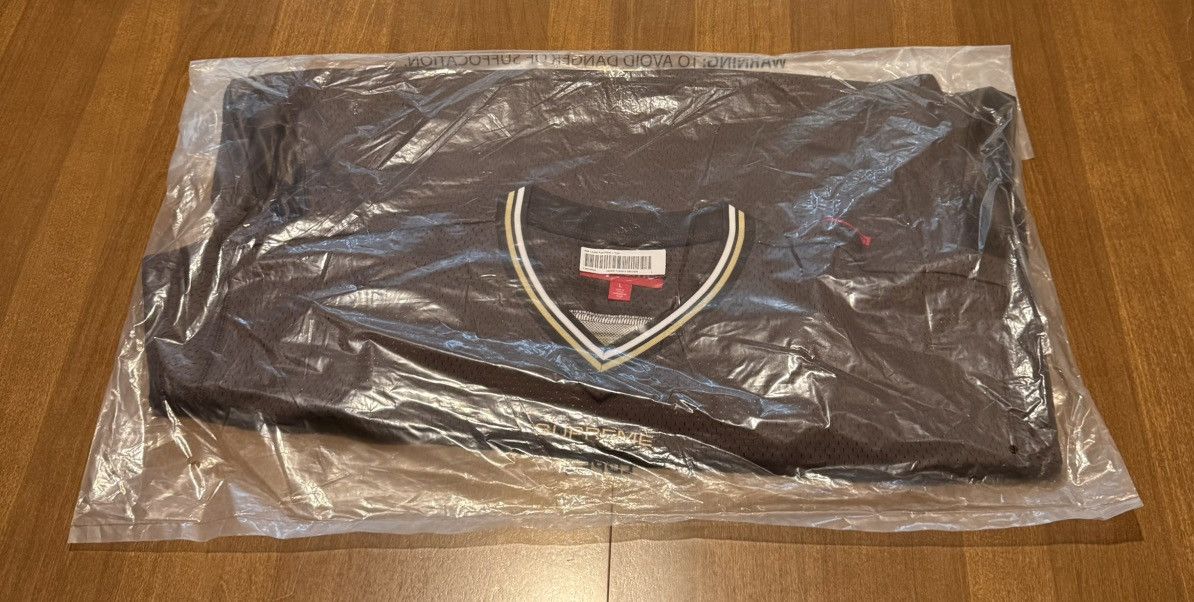Supreme Supreme Jacquard Rib Football Jersey (FW24) Brown size Large Size US L / EU 52-54 / 3 - 3 Thumbnail