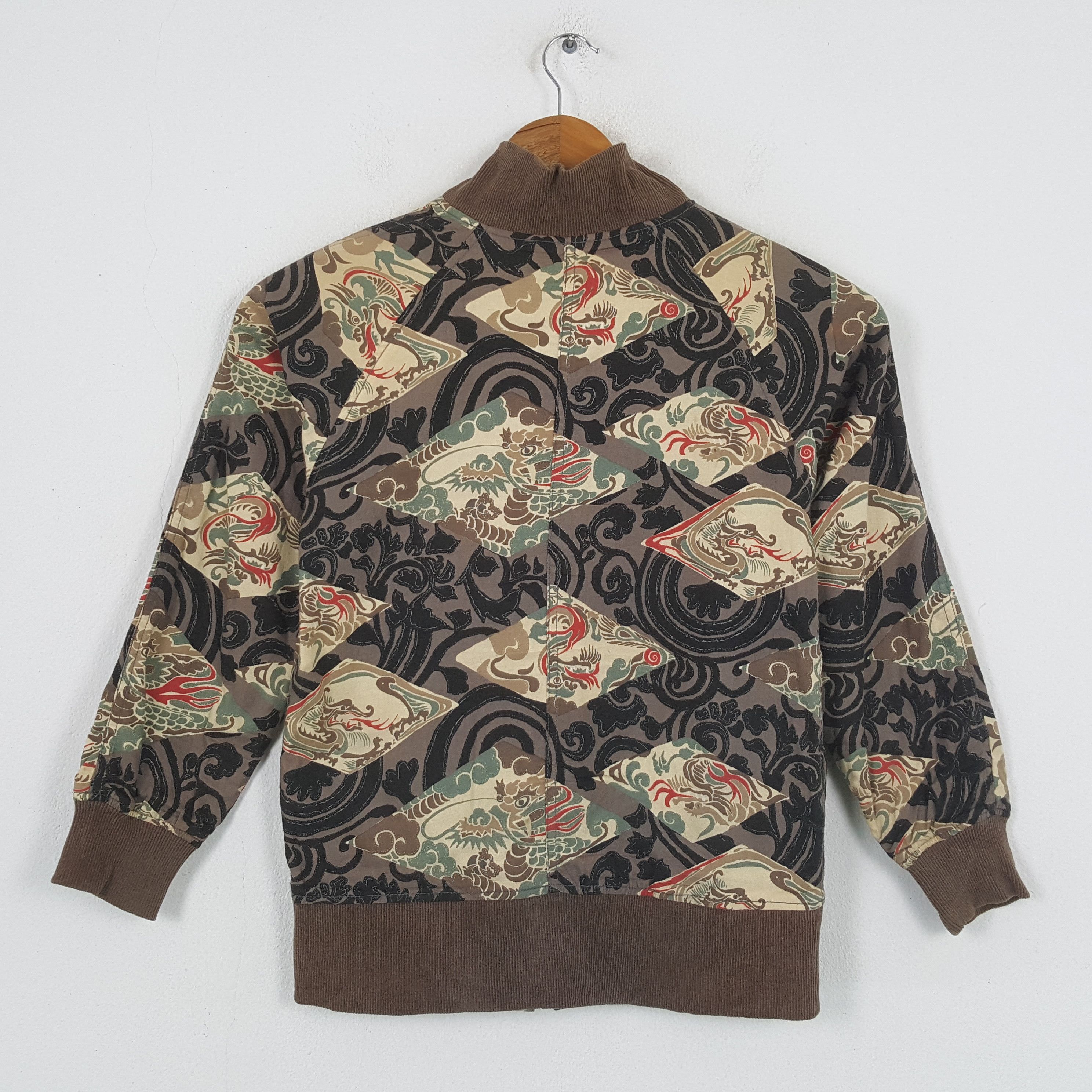 Japanese Brand × Vintage Vintage Japan Sukajan Style Zipper Jacket C288N21 Size US XS / EU 42 / 0 - 3 Thumbnail