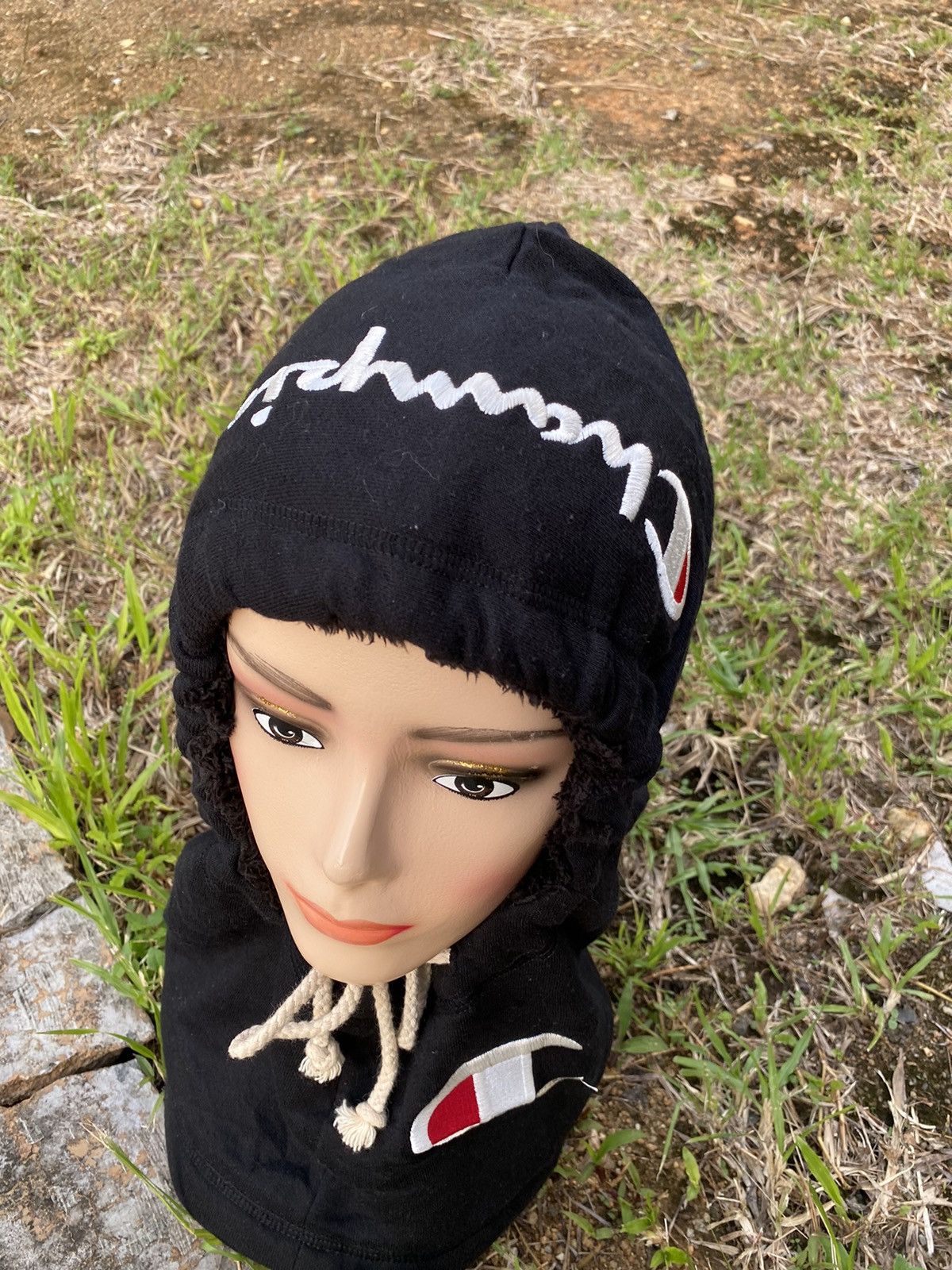 Champion 🔥 Rare 🔥 Champion Hat Full Face Hat / Ski Hat Beanie Size ONE SIZE - 3 Thumbnail
