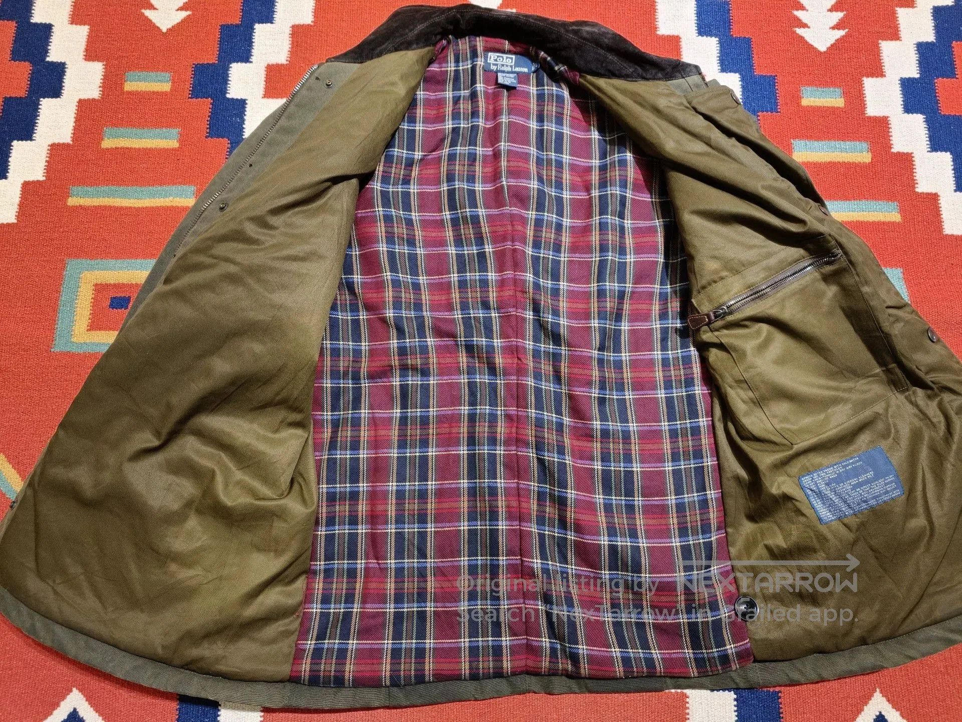 RRL Ralph Lauren Ralph Lauren RRL Waxed Hunting Jacket. Size US L / EU 52-54 / 3 - 7 Thumbnail