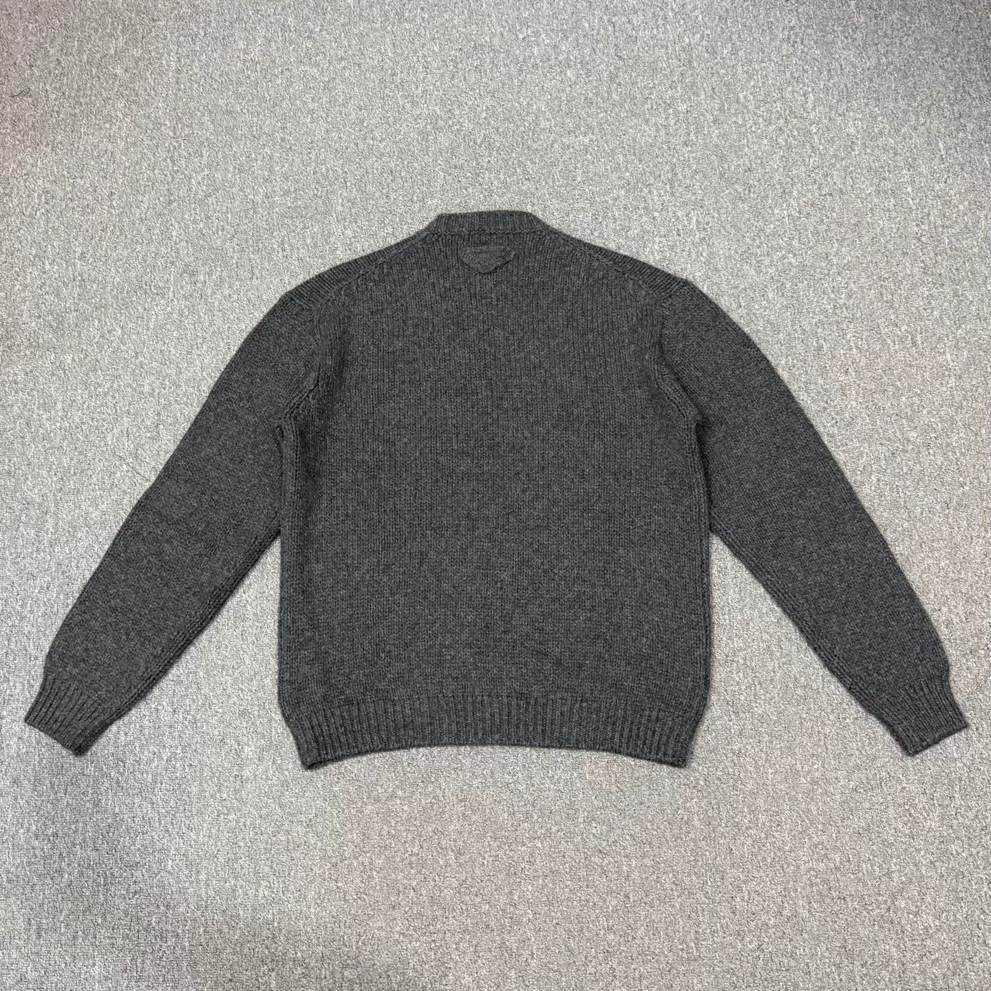 Prada Prada Gray Wool Knit Sweater 54 99 New Size US L / EU 52-54 / 3 - 2 Thumbnail