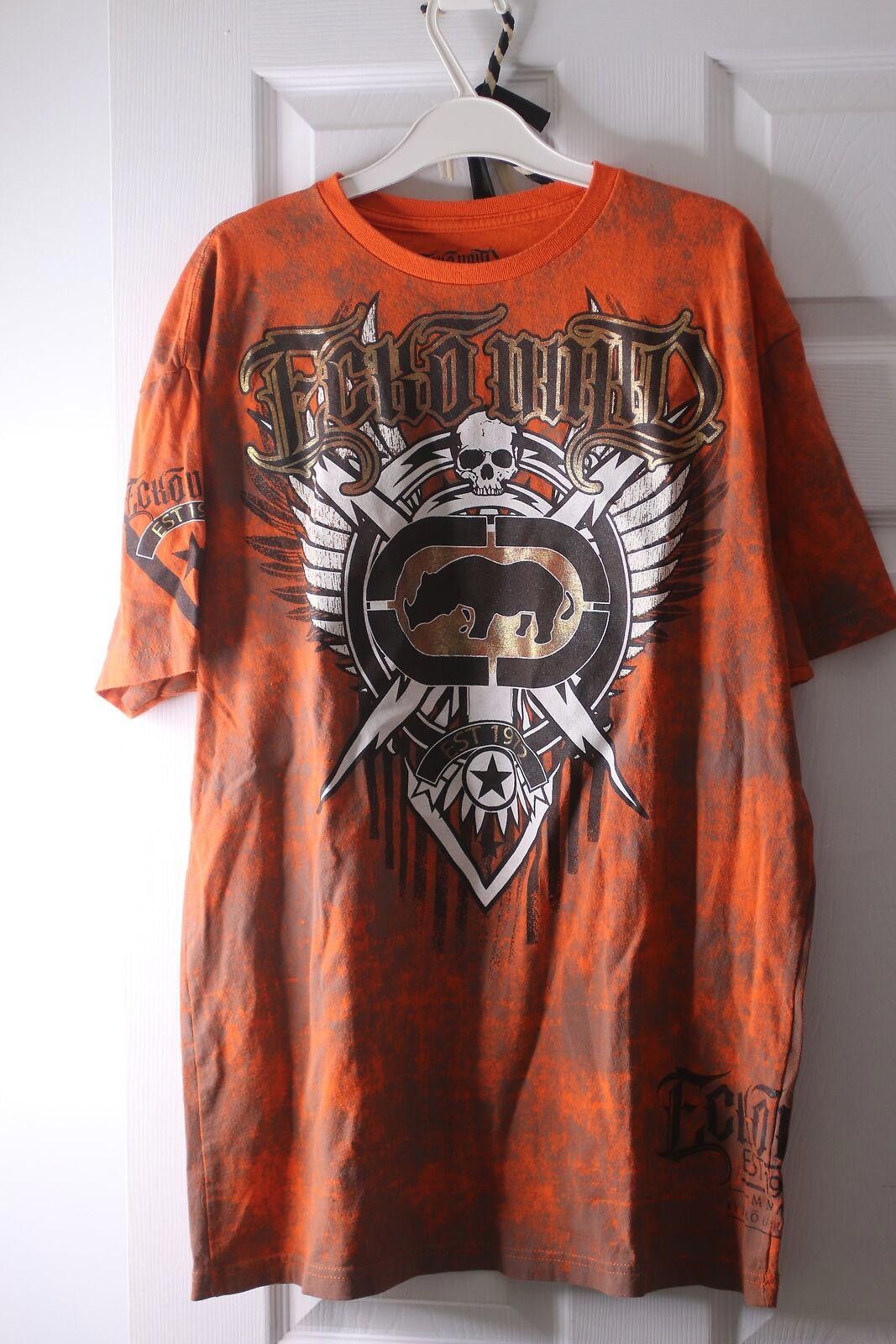 Other T-SHIRT-ECKO UNLTD BLACK GRAPHIC-MEN'S X-large SIZE Orange Size US XL / EU 56 / 4 - 1 Thumbnail