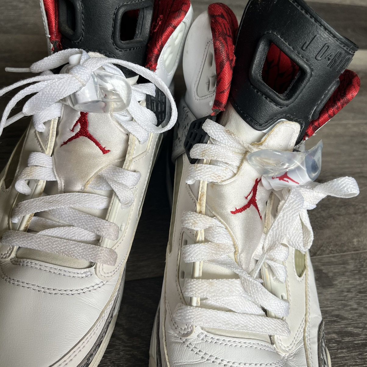Jordan Brand Vintage Jordan Spizike White Cement 2017 Low Shoe 315371-122 Size US 10 / EU 43 - 7 Thumbnail