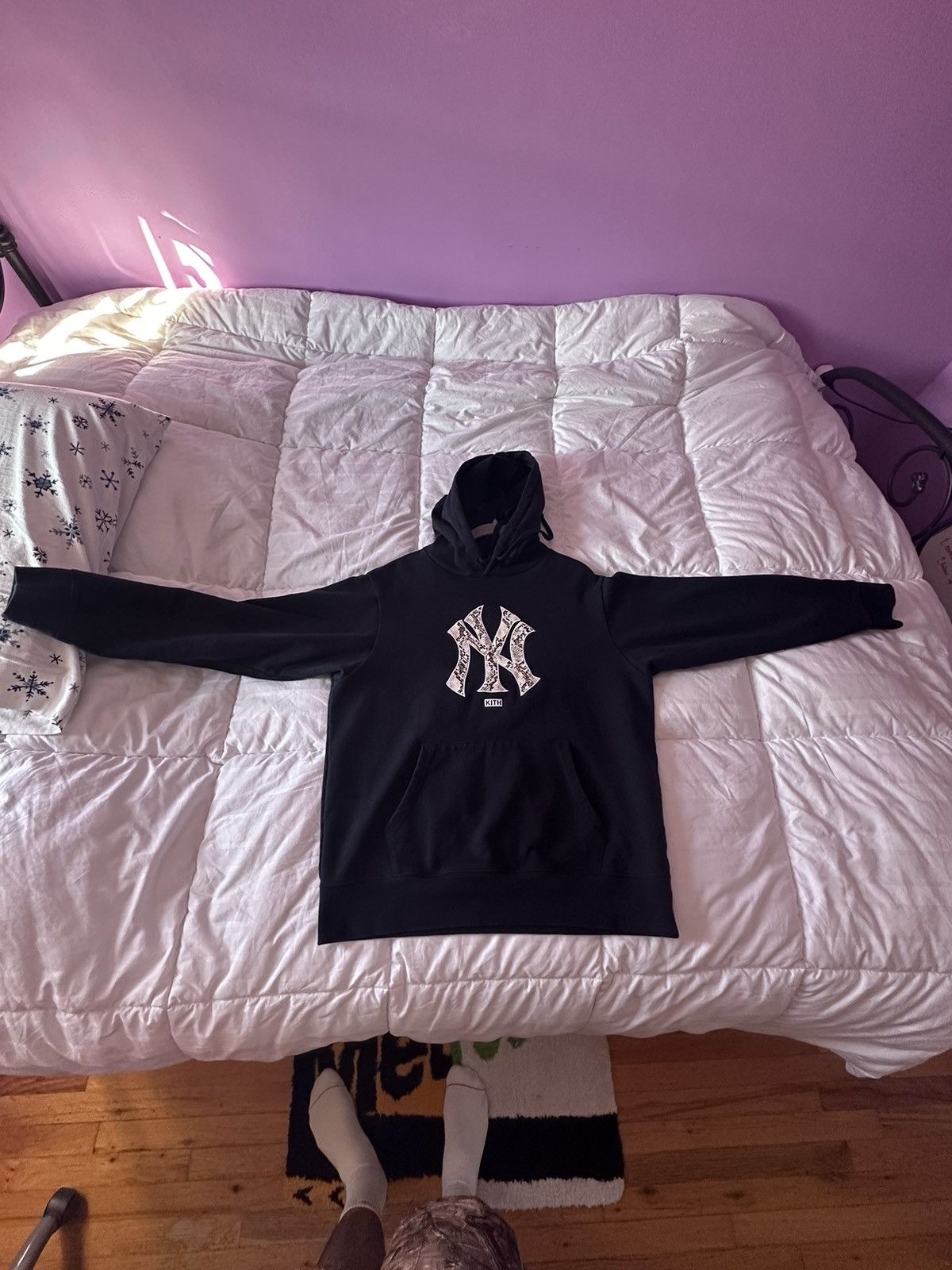 image of Kith x Mlb in Navy, Men's (Size Large)