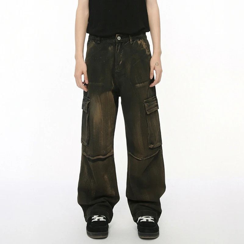 Jean × Vintage Multi-Pocket Denim Size US 32 / EU 48 - 1 Thumbnail