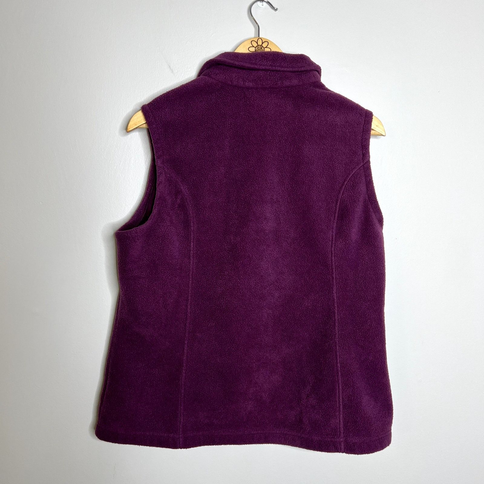 Columbia Columbia Purple Full Zip Fleece Vest Size L / US 10 / IT 46 - 5 Thumbnail