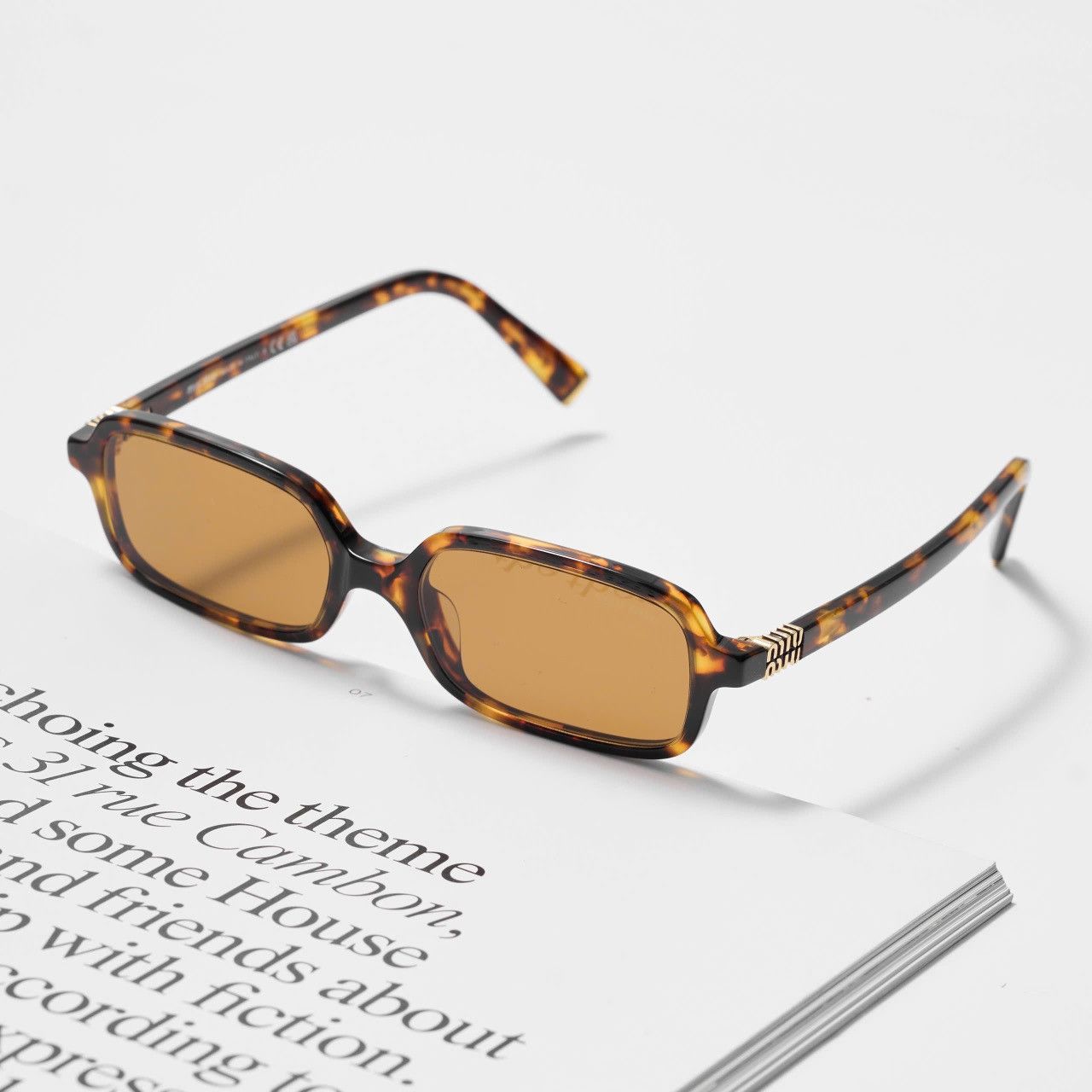 Miu Miu MIU MIU 0MU 11ZS VAU2Z1 SUNGLASSES Size ONE SIZE - 2 Thumbnail