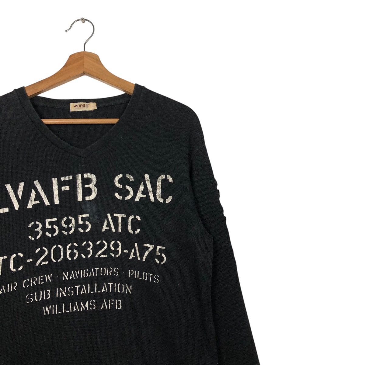 Avirex 📌Vintage Sweatshirt Avirex Big Logo Spell Out Size US L / EU 52-54 / 3 - 7 Thumbnail