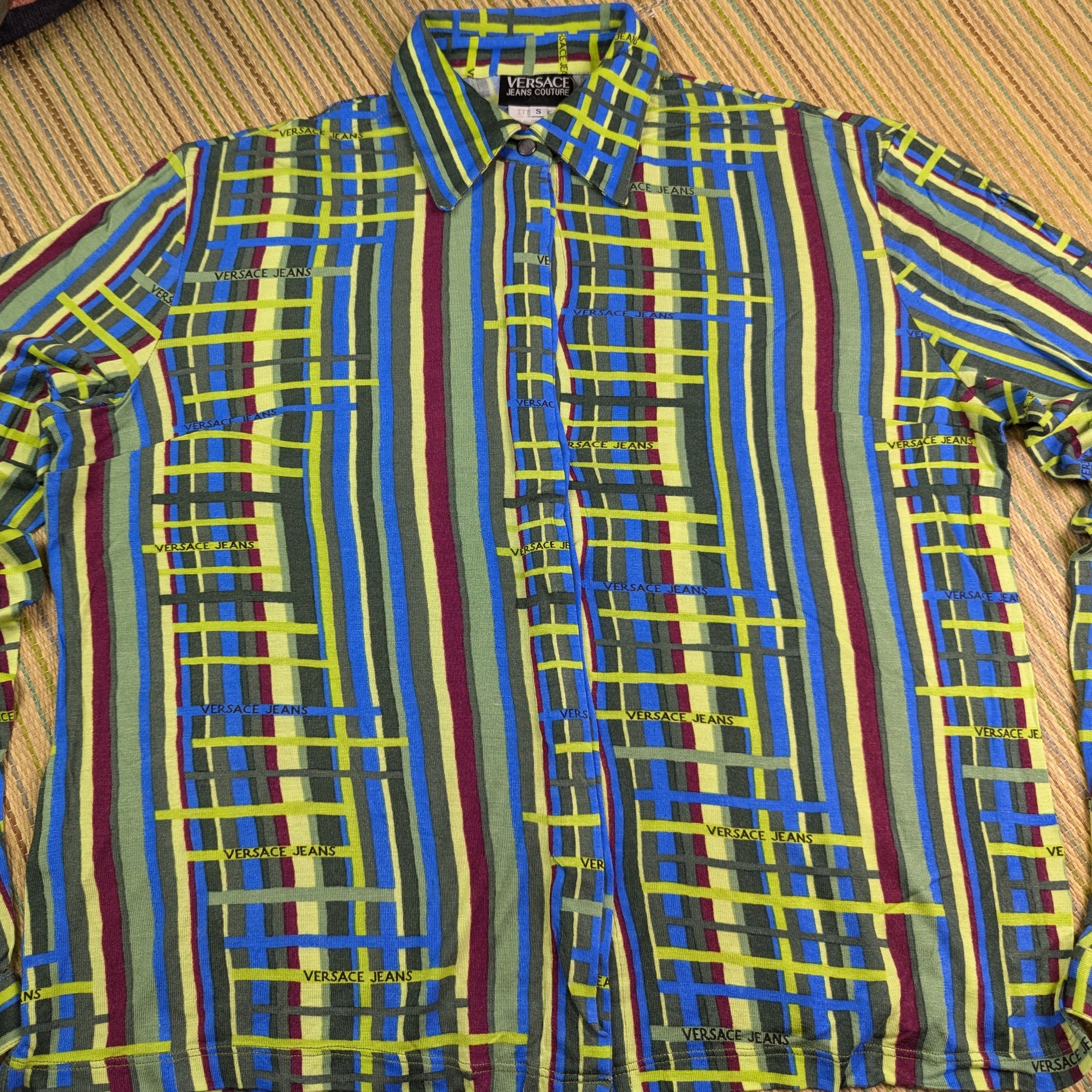 Versace × Versace Jeans Couture Versace Jeans Couture viscose/rayon Shirt Size US S / EU 44-46 / 1 - 5 Thumbnail