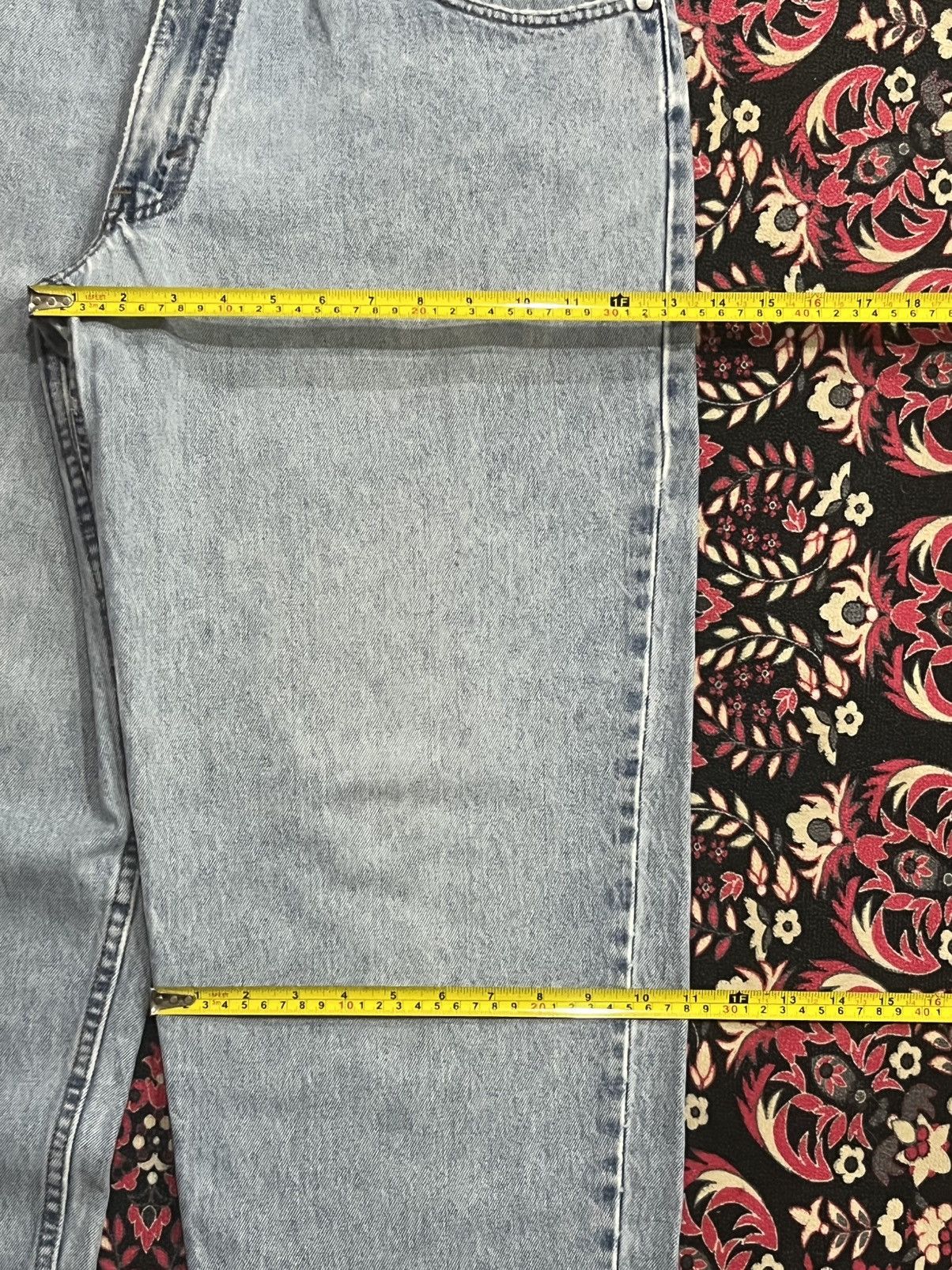 Levi's ⚡️Baggy⚡️Vintage Levi’s Silvertab Light Blue Washed Jeans Size US 33 - 20 Thumbnail