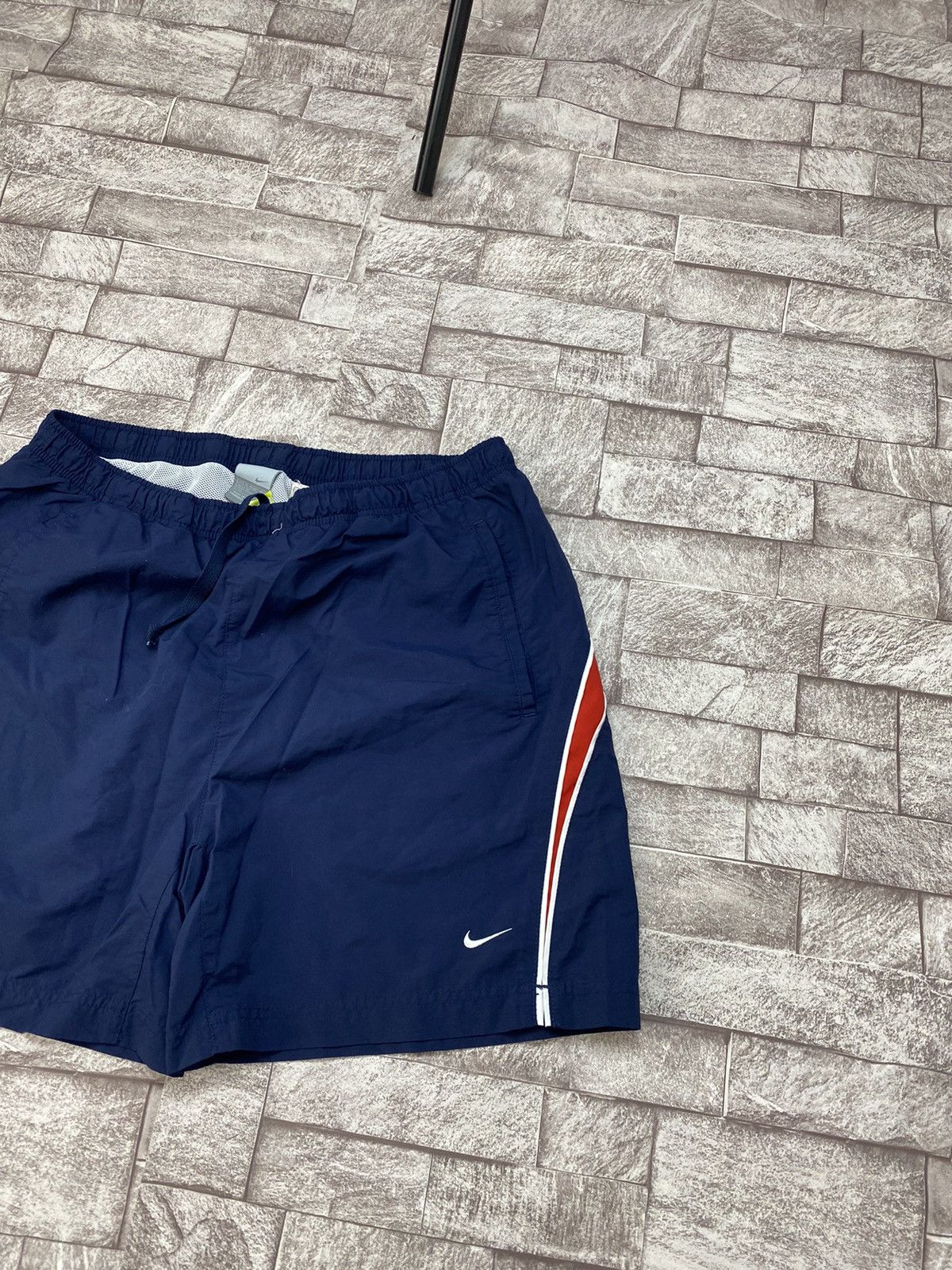 Nike × Vintage Nike Hype Nylon Vintage Shorts by Y2k Travis Scott style Xl Size US 34 / EU 50 - 4 Thumbnail