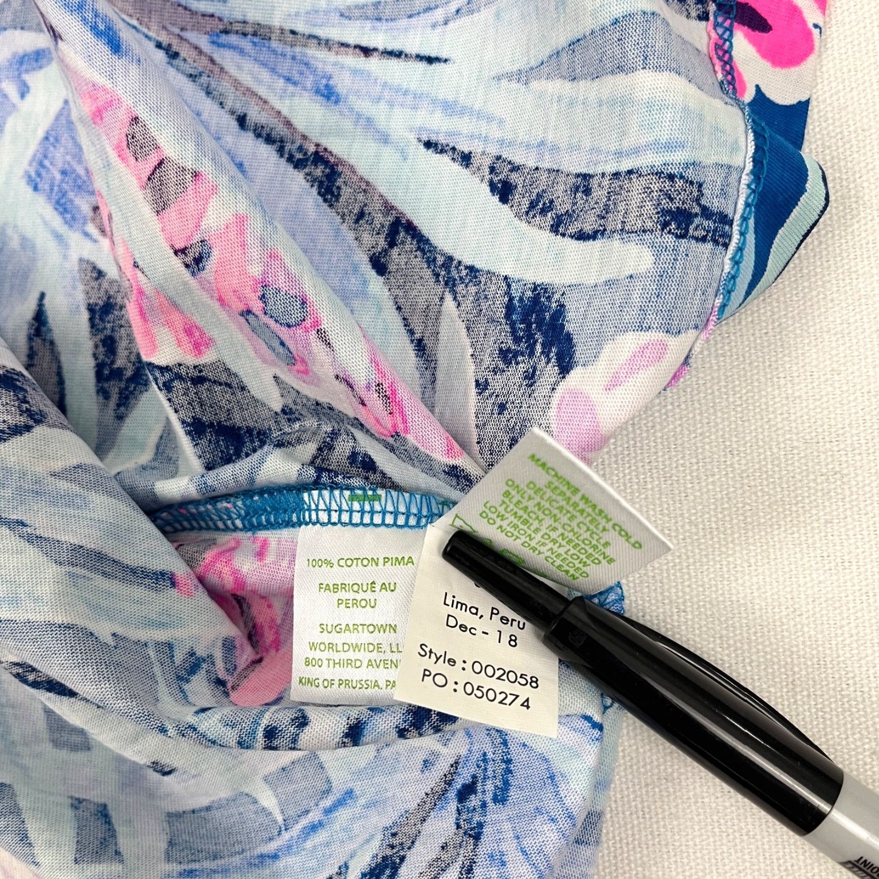 Lilly Pulitzer Lilly Pulitzer Daphne Tunic Dress Medium Peacock Tweethearts Summer Prep Womens Size M / US 6-8 / IT 42-44 - 7 Thumbnail