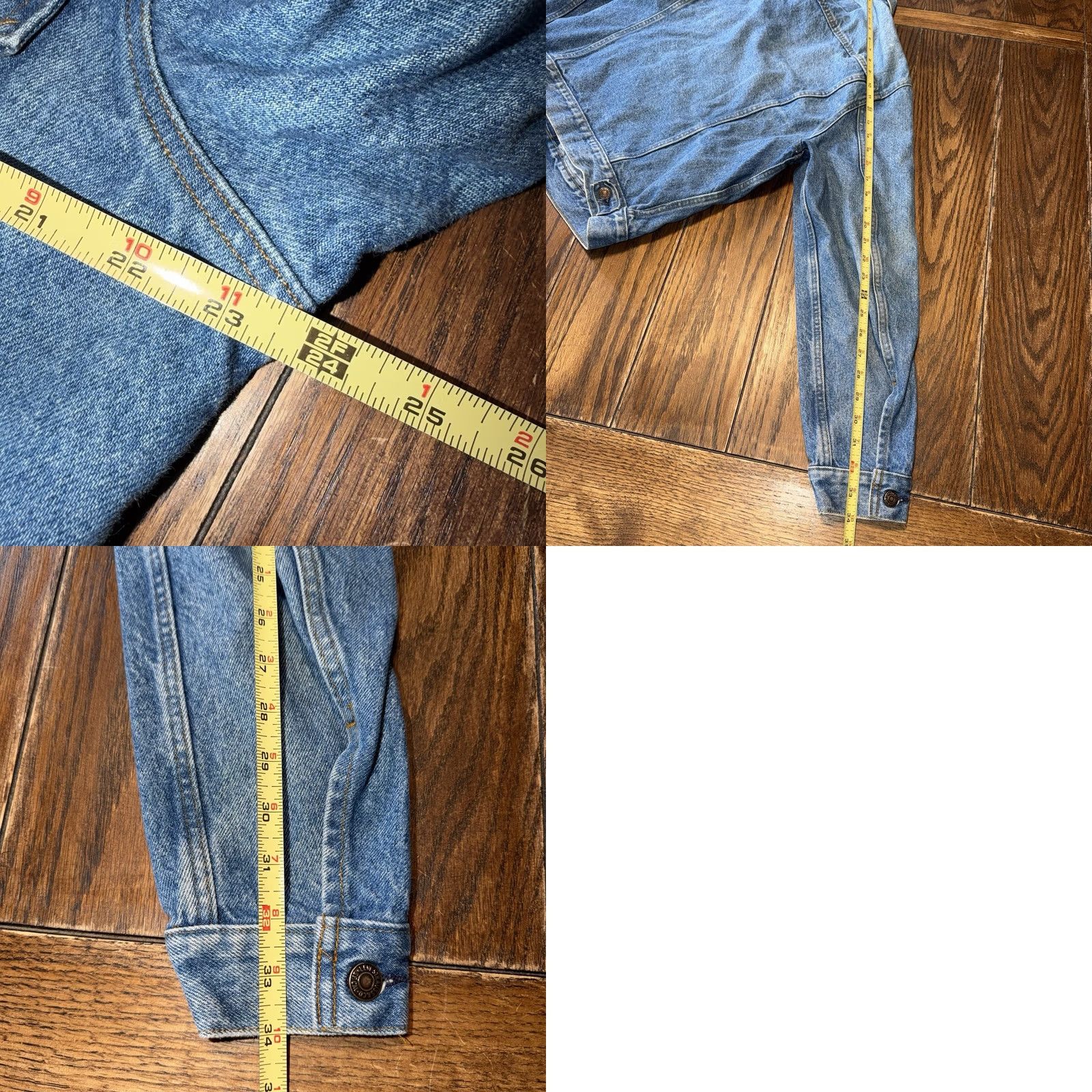 Levi's Levi's Trucker Jacket Denim 80s Vintage Mens Size 46 Regular Blue 70506-0214 Size US S / EU 44-46 / 1 - 9 Thumbnail