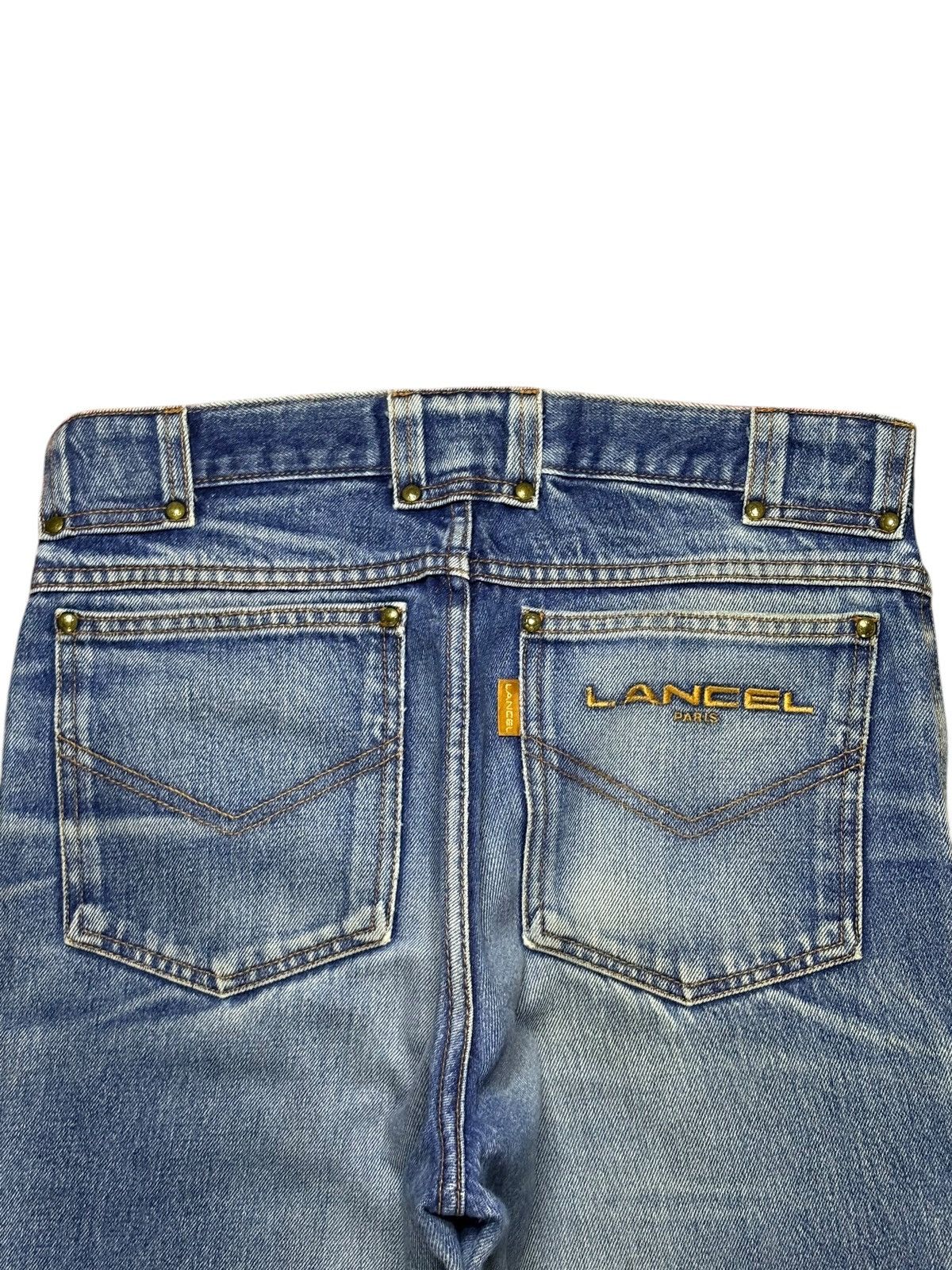 Japanese Brand Vintage Japanese Brand Faded Wash Distressed Jeans Size US 30 / EU 46 - 8 Thumbnail