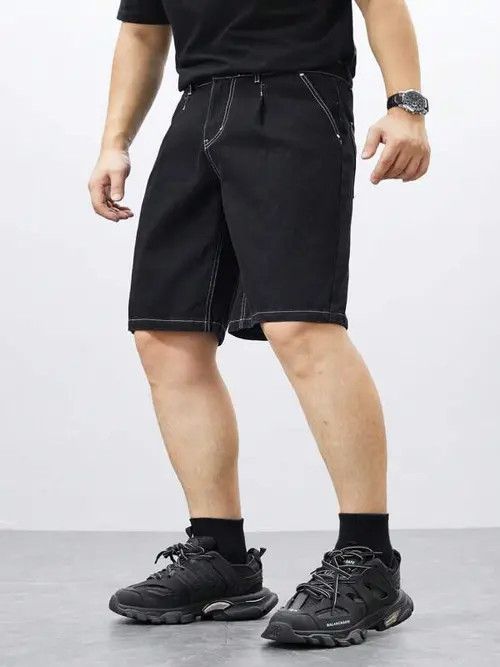 Japanese Brand × Vintage EDGY Y2K avant garde shorts Size US 32 / EU 48 - 4 Thumbnail