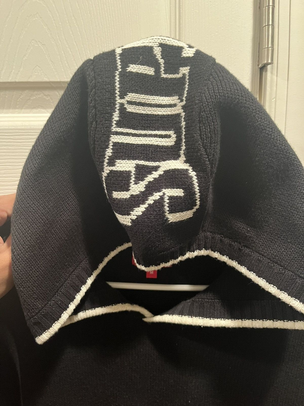 Supreme Supreme Black and White Knitwear Size US M / EU 48-50 / 2 - 8 Thumbnail