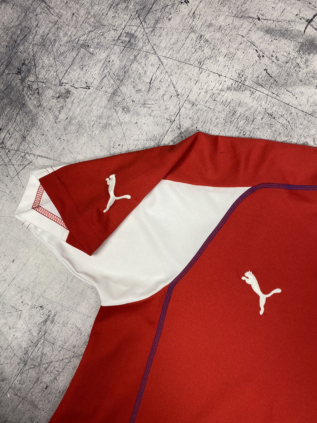 Puma × Vintage Vintage Puma Czech Republic National Soccer Jersey Size US M / EU 48-50 / 2 - 8 Thumbnail