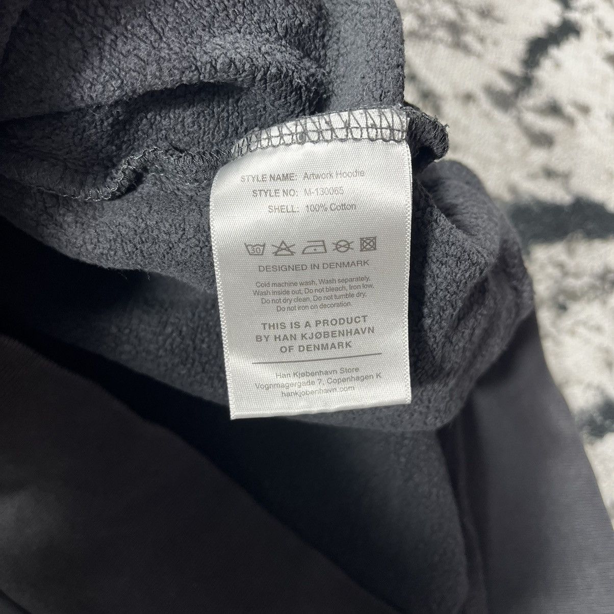 Han Kjobenhavn Han Kjobenhavn Foreningen Embroidered Hoodie Vintage Hype Size US XL / EU 56 / 4 - 10 Thumbnail