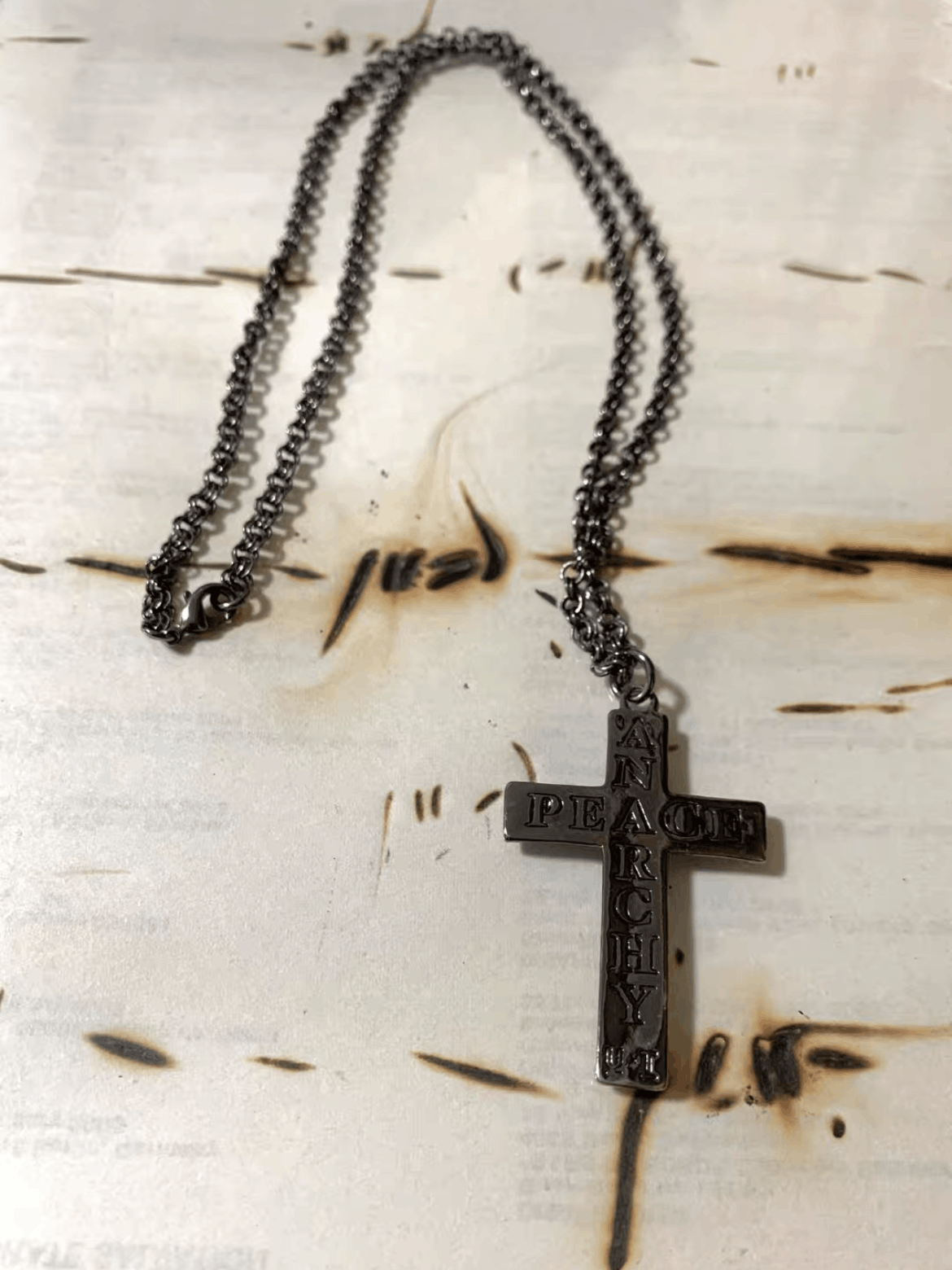 Undercover Undercover x Trash Cross Ncklace Size ONE SIZE - 2 Thumbnail