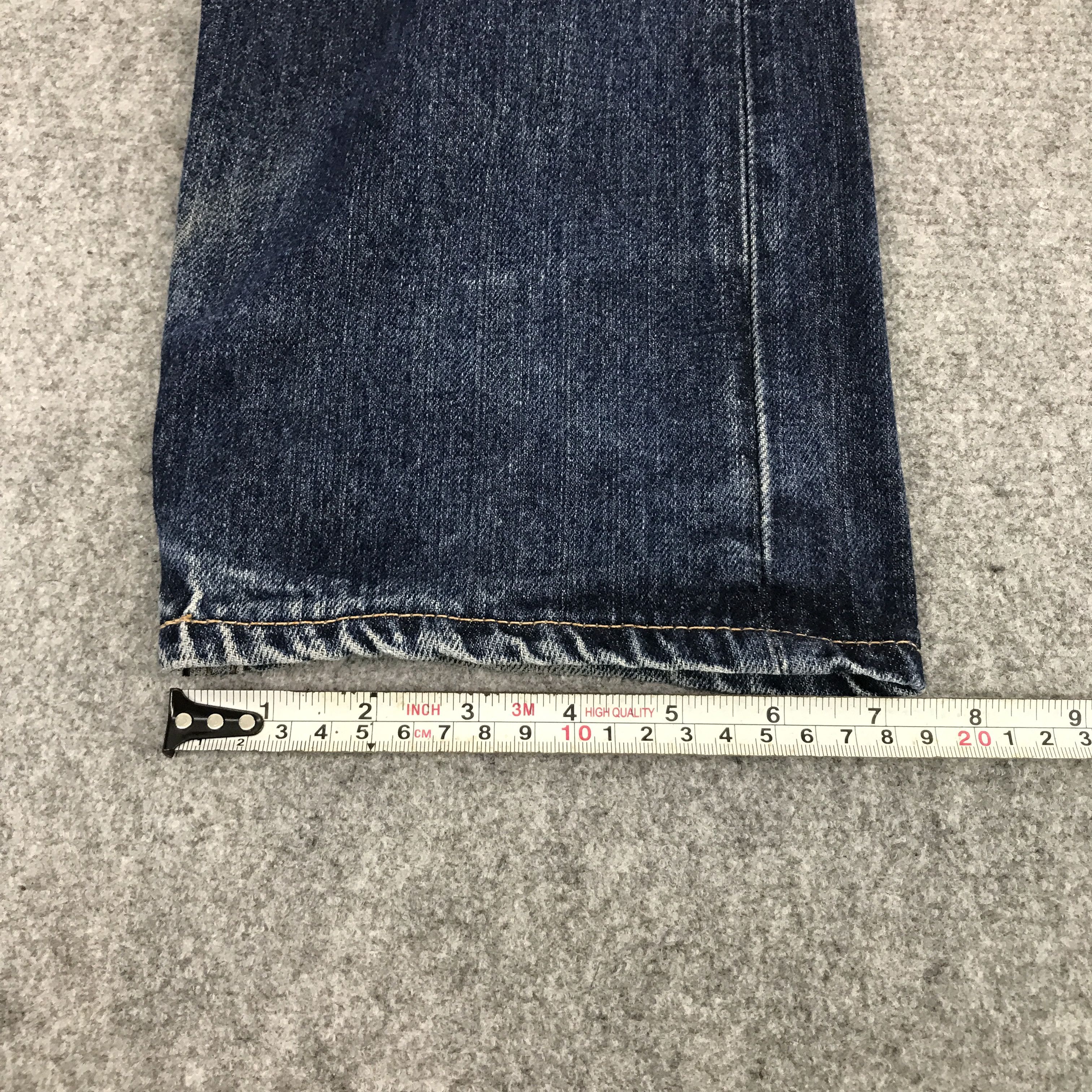 Japanese Brand Denim faded Edwin Japan distressed jean pants Size US 30 / EU 46 - 13 Thumbnail