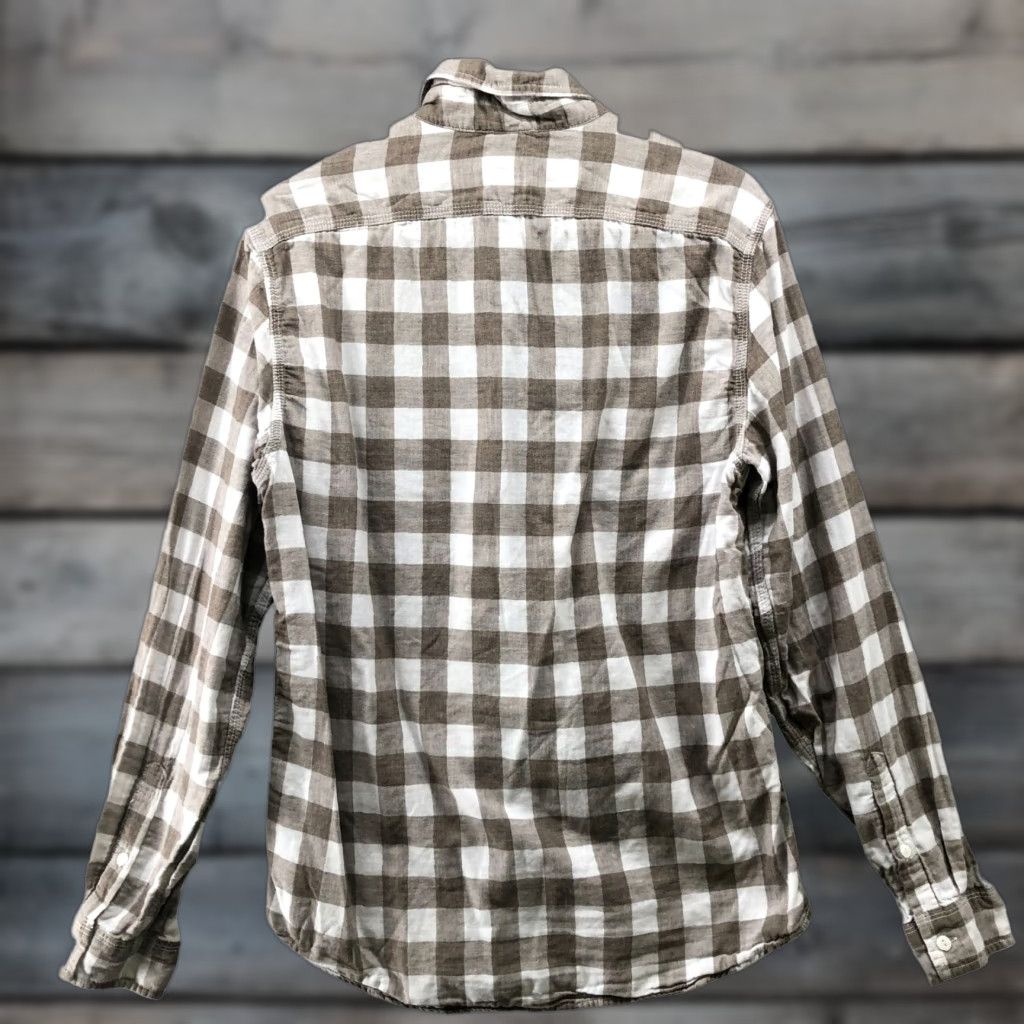 Gap Gap Shirt Mens M Tan Beige Long Sleeve Button Up Cotton Size US M / EU 48-50 / 2 - 1 Thumbnail