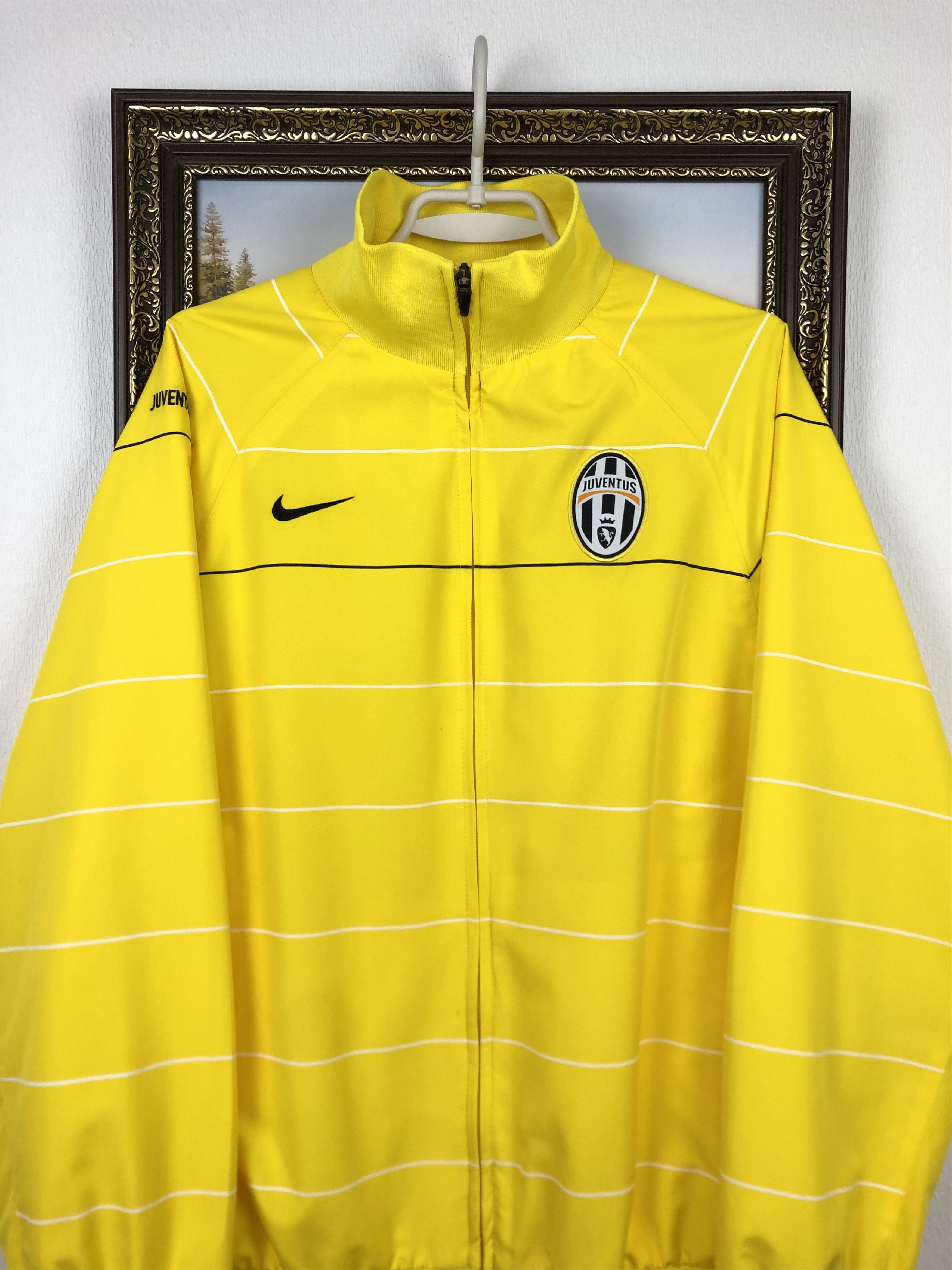 Nike × Vintage Vintage Nike Juventus Football Jacket Soccer Track Top Mens Size US L / EU 52-54 / 3 - 2 Thumbnail