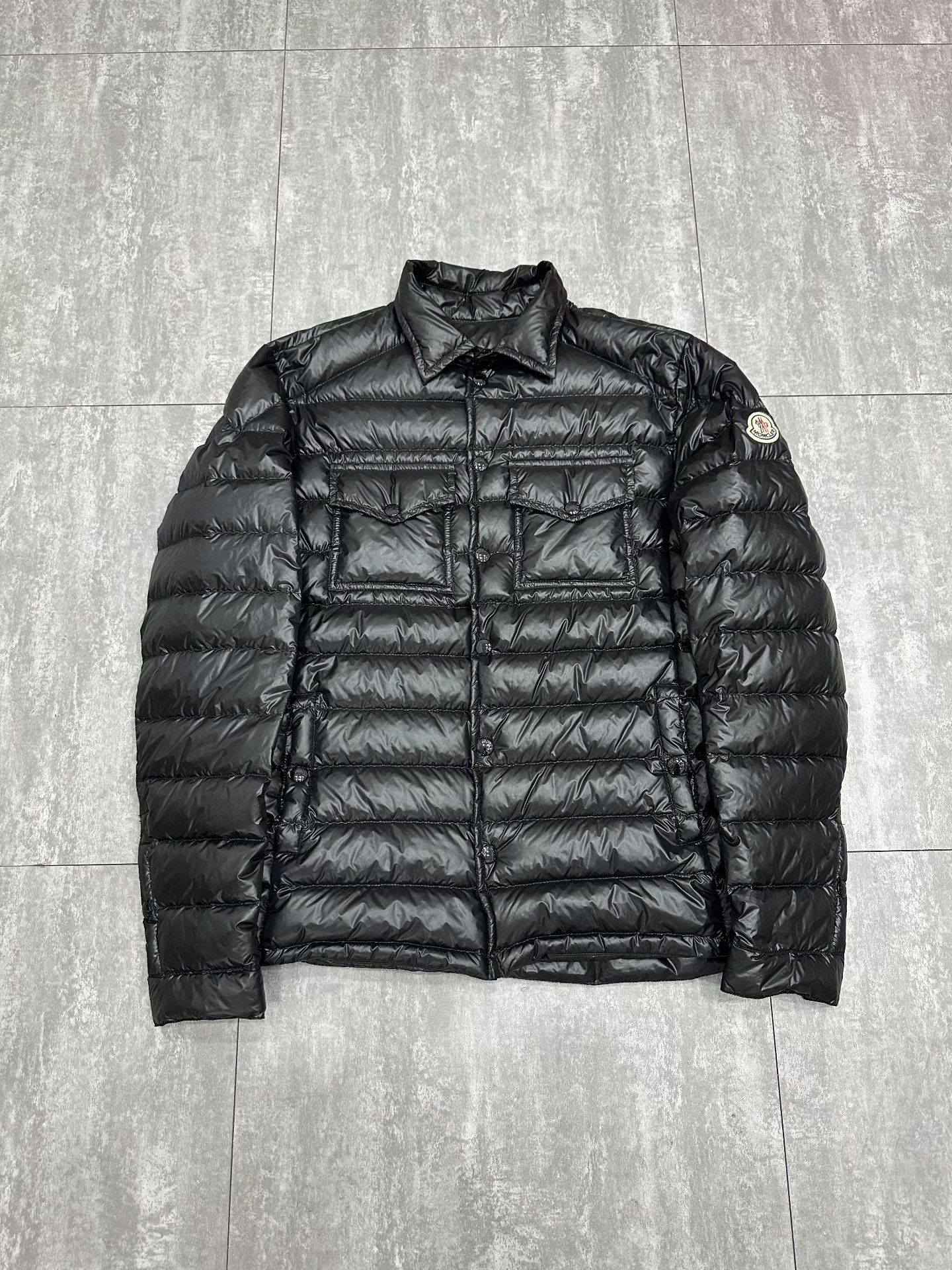 Moncler Moncler Down Black Heavy Coat l Men Size US L / EU 52-54 / 3 - 1 Thumbnail