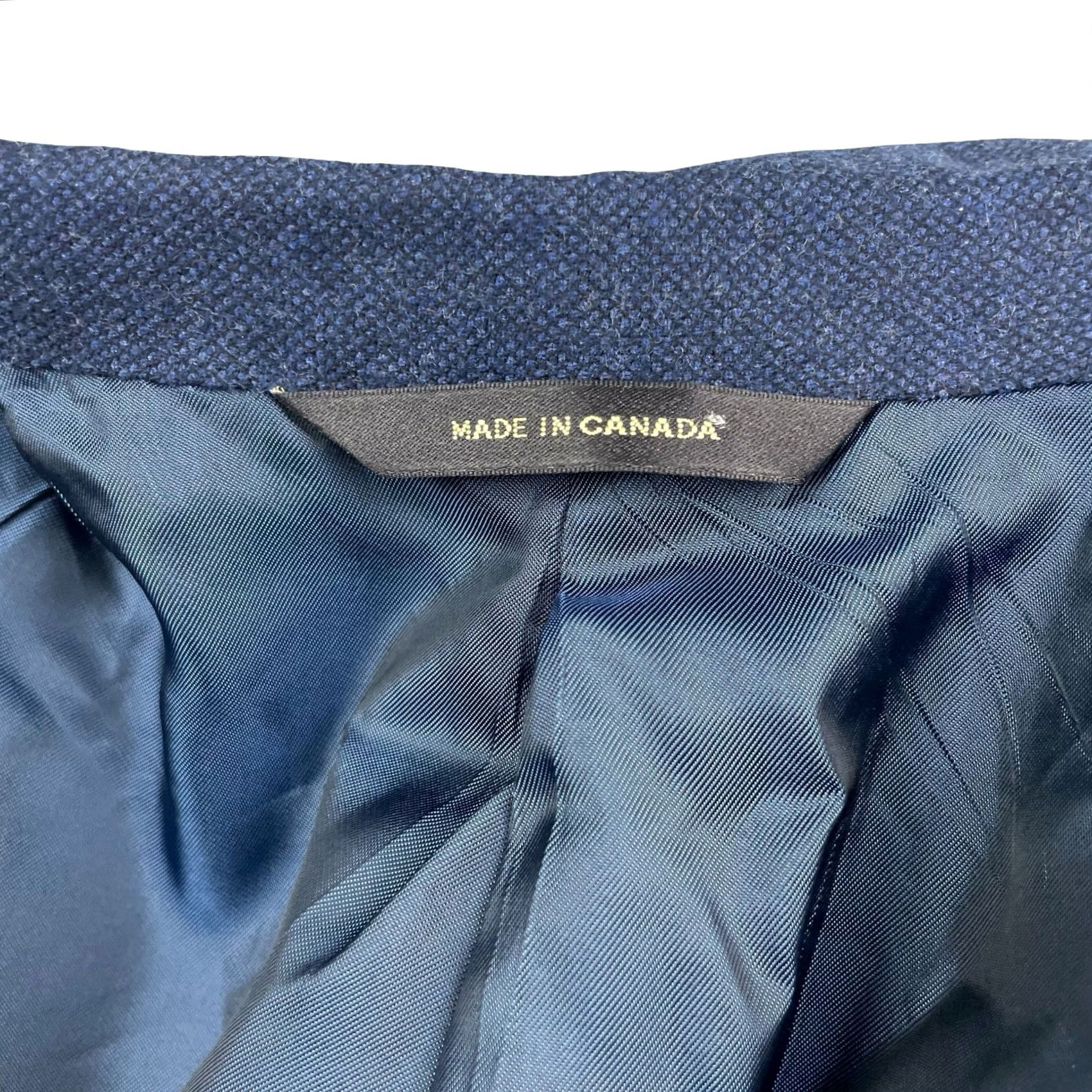 Paul Stuart Paul Stuart Blazer Navy Blue 2-Button 48R Wool Super 130's Men’s Jacket Coat Single-Breasted Notch Lapel Vintage: No Size 48R - 5 Thumbnail
