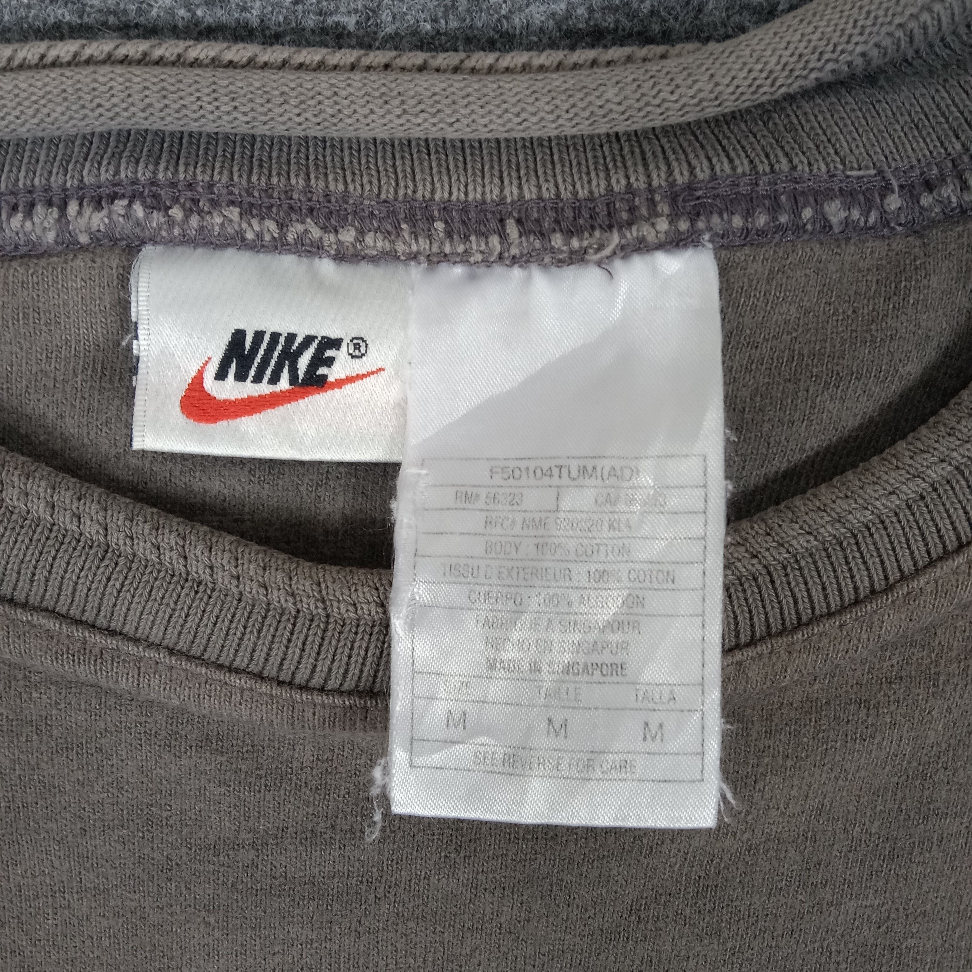 Nike × Vintage Nike Air Sportwear Style Embroidery Logo Sweatshirt Size US L / EU 52-54 / 3 - 4 Thumbnail