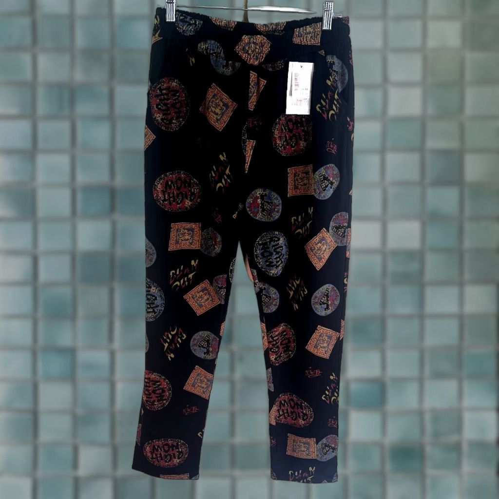 Vintage Extra Belleza Stretch Pants Womens Size M/L 30X29 Pocketed Pull-On Size 36" / US 14 / IT 50 - 1 Thumbnail