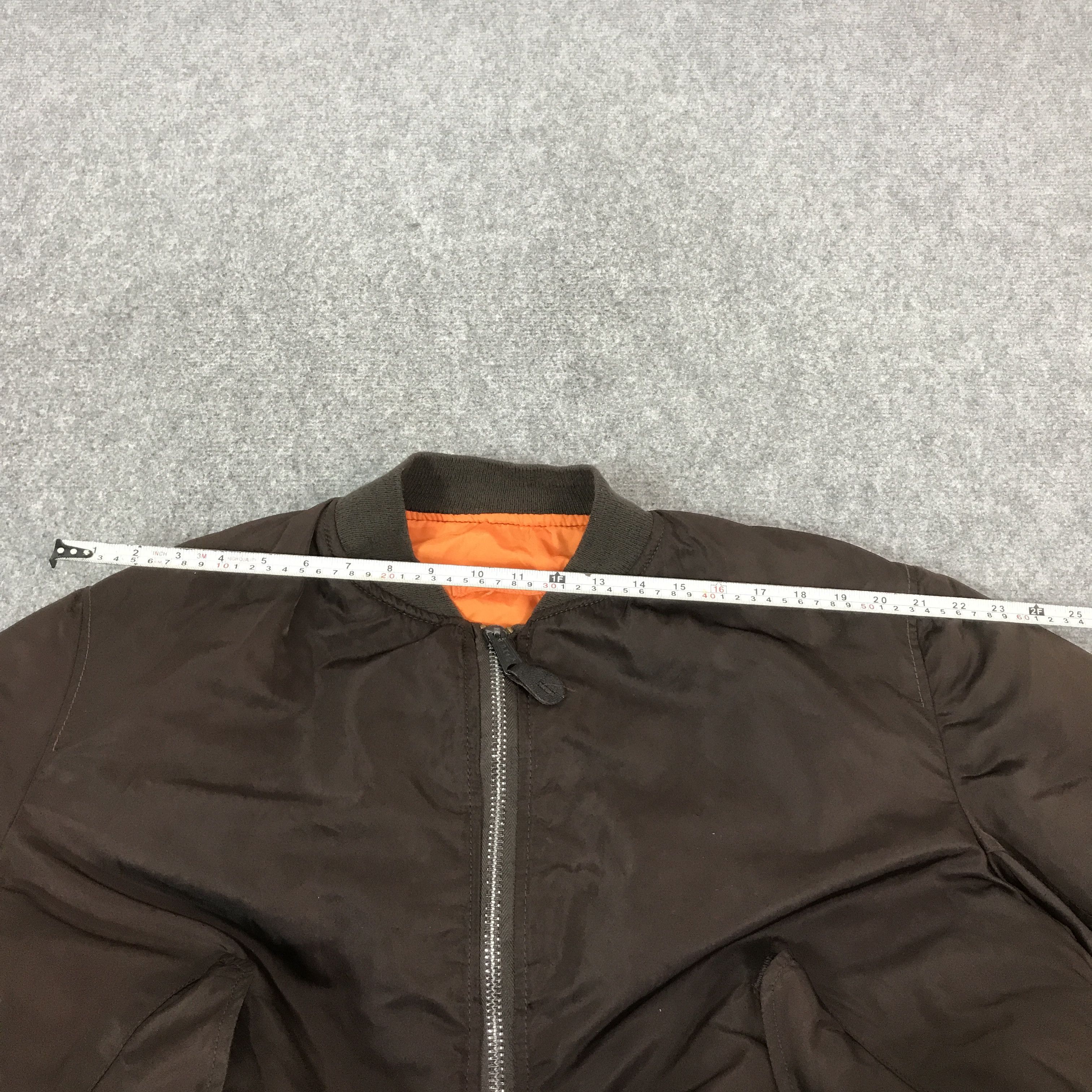Alpha Industries Vintage Alpha Industries Brown Bomber jacket Size US XL / EU 56 / 4 - 9 Thumbnail