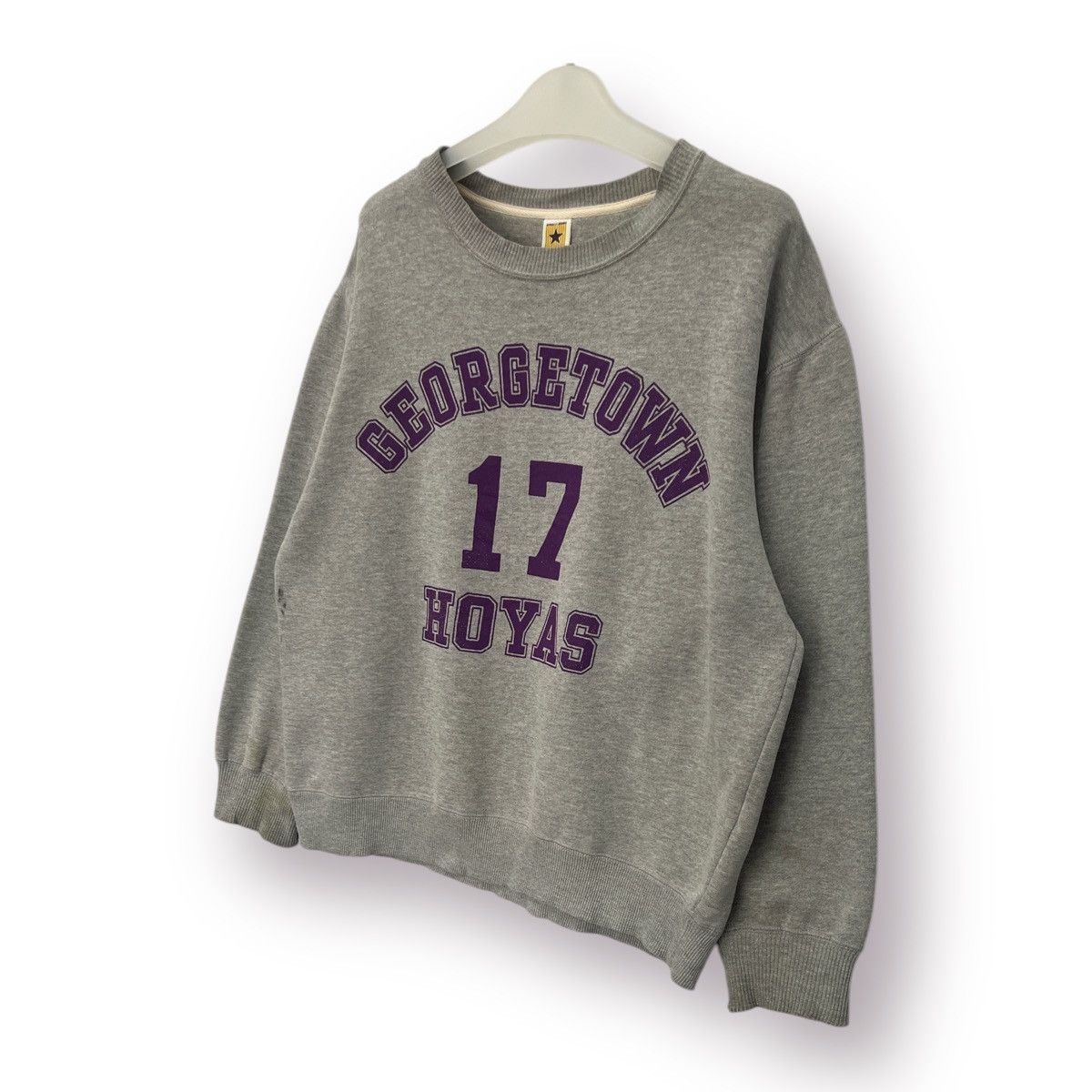 Vintage 🔥 United State Georgetown College logo Sweatshirt - M Size US M / EU 48-50 / 2 - 2 Thumbnail