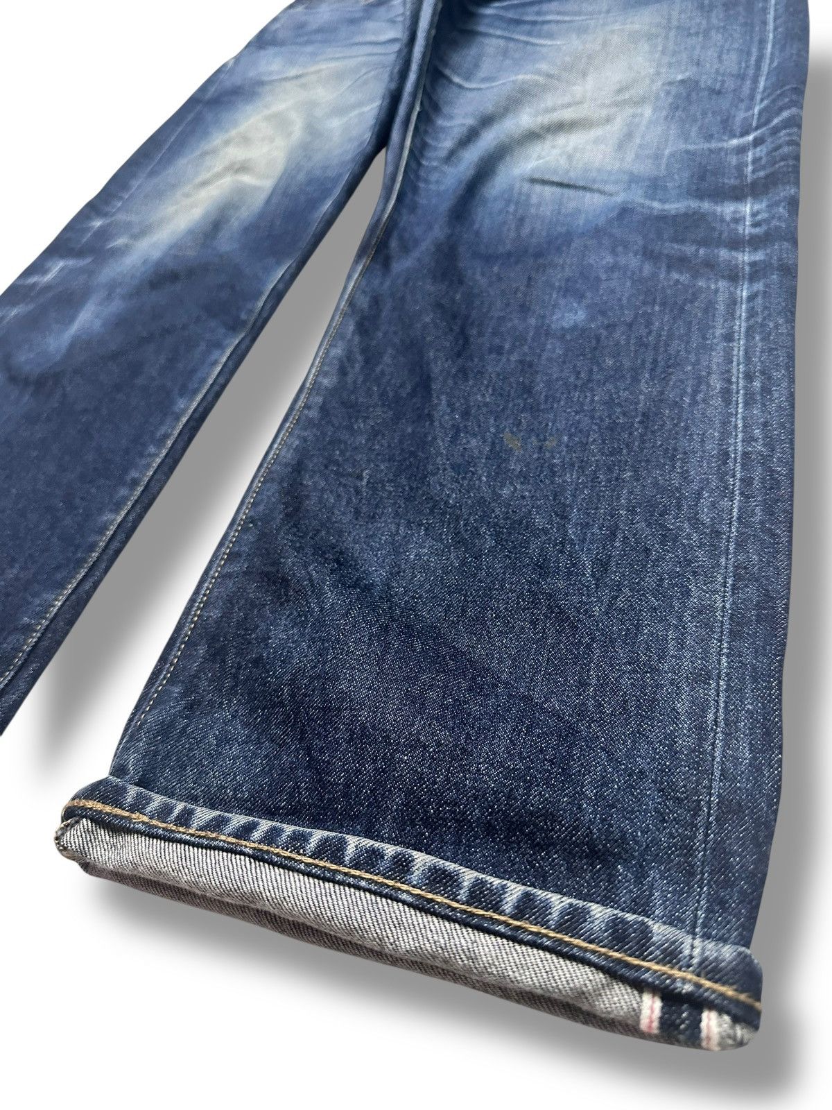 Uniqlo UNIQLO Selvedge Vintage Denim Kaihara Jeans Straight Leg Size US 37 - 18 Thumbnail
