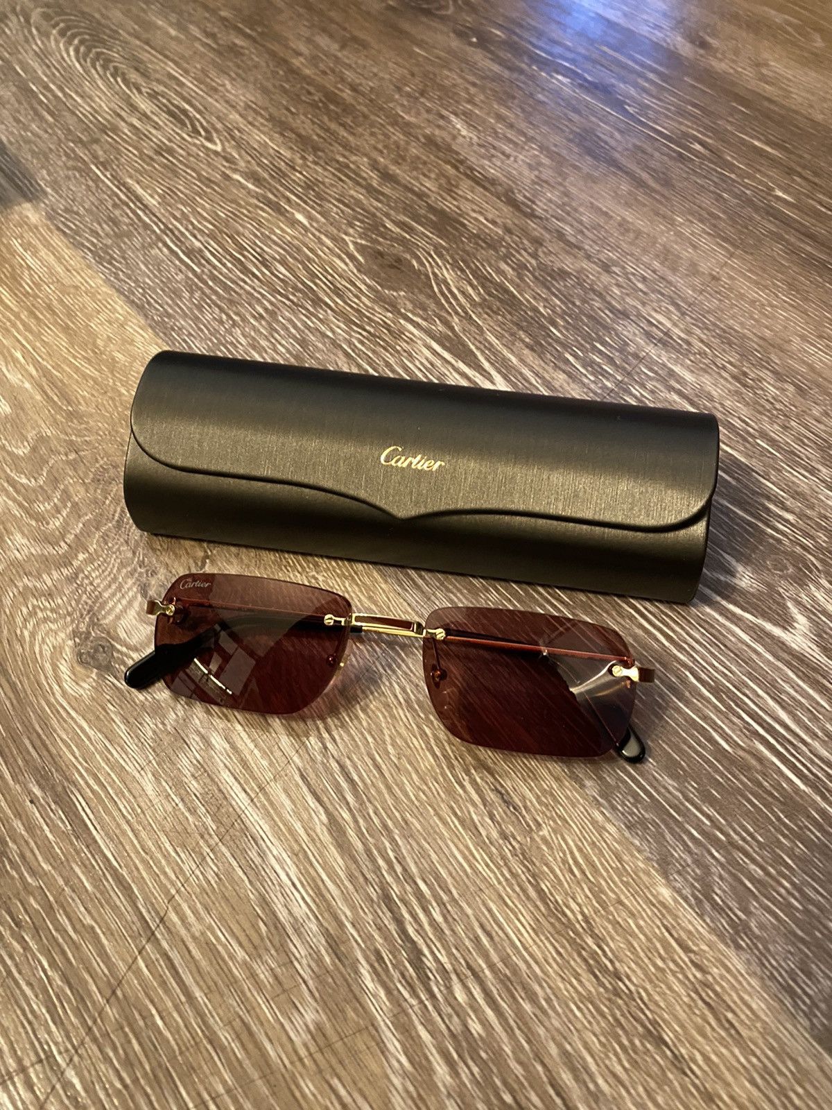 Cartier Golden Ruby Frameless Cartiers Size ONE SIZE - 7 Thumbnail